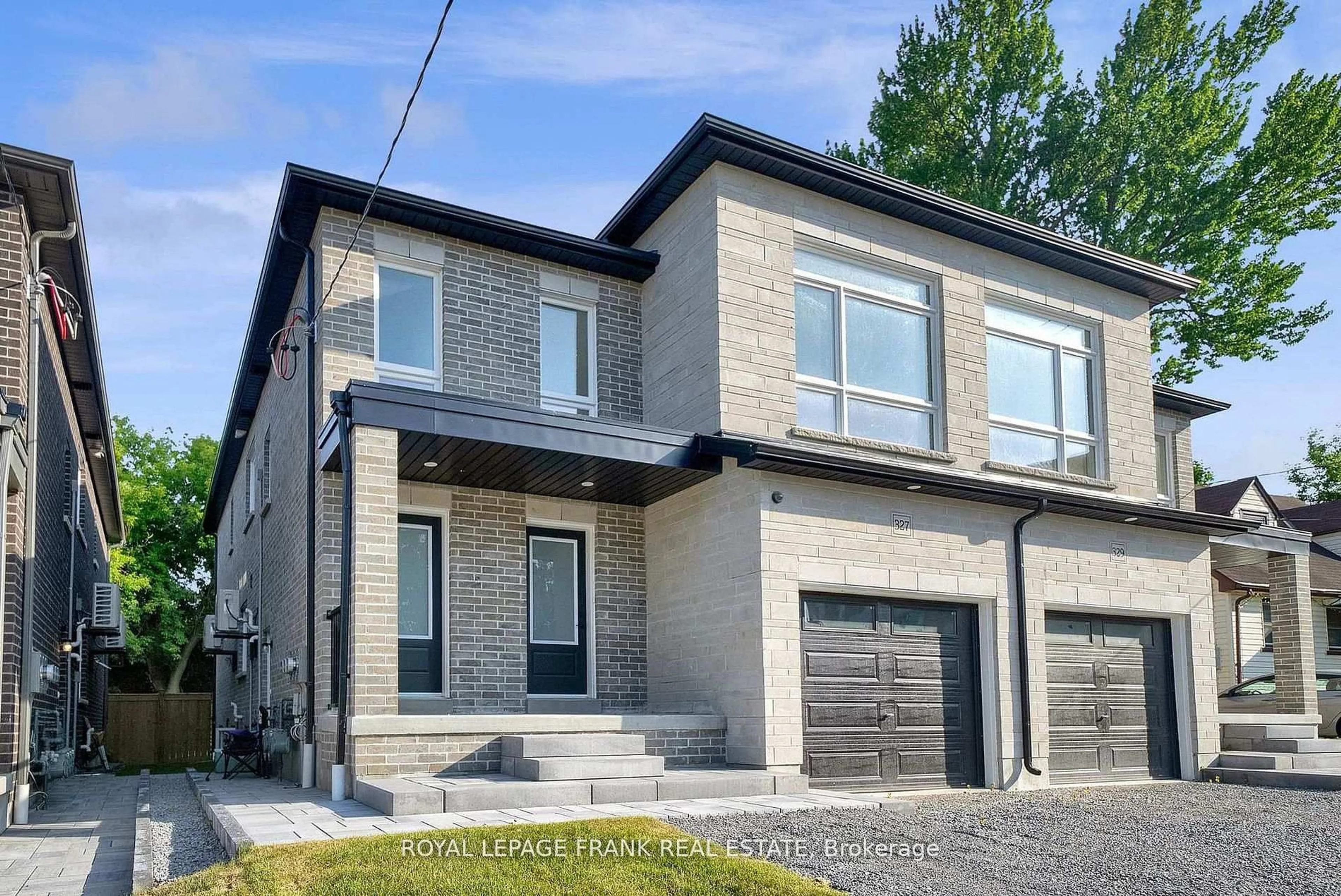 Home with brick exterior material, street for 327 Anderson Ave, Oshawa Ontario L1J 2N8
