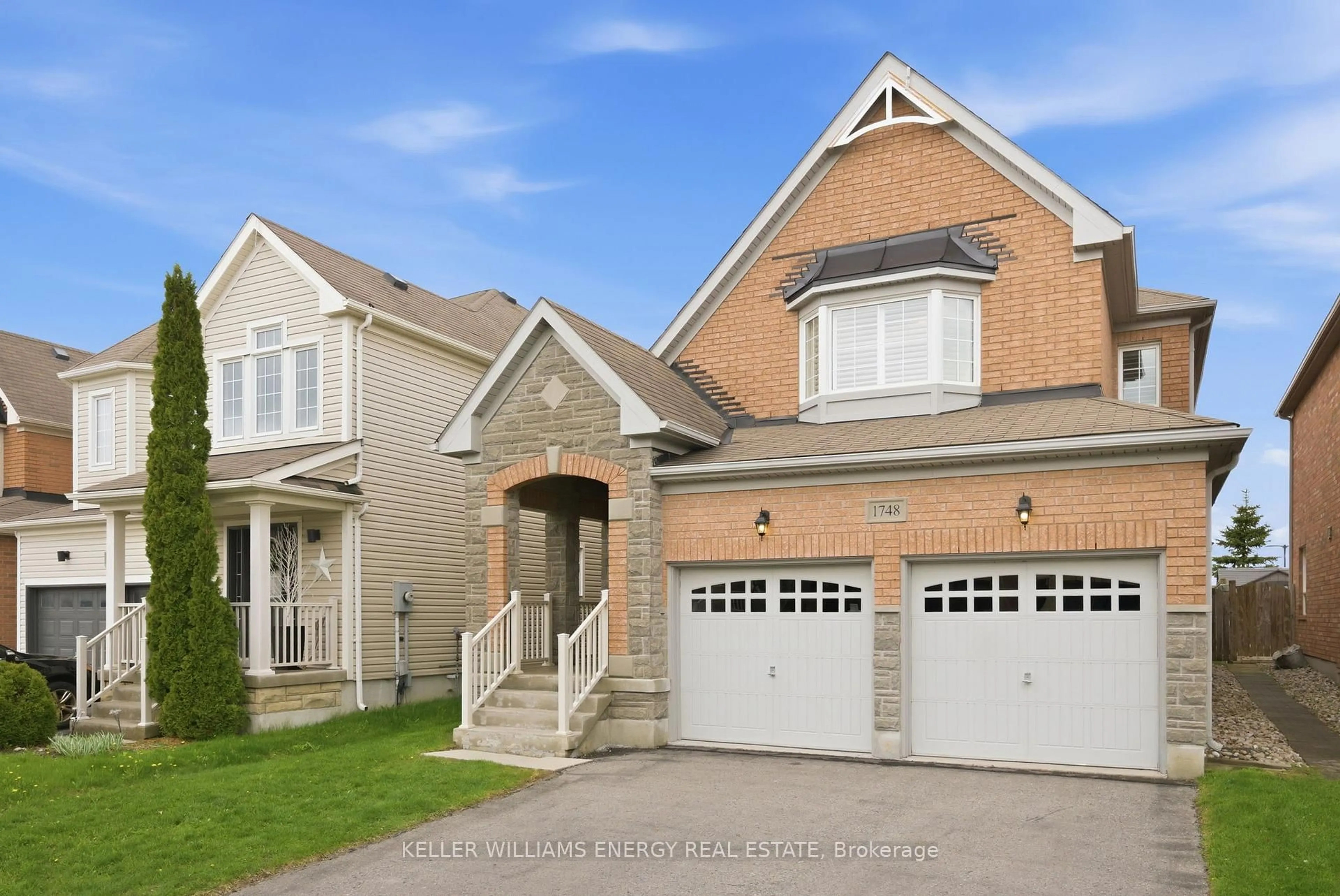 Home with brick exterior material, street for 1748 Gower Dr, Oshawa Ontario L1K 0L5