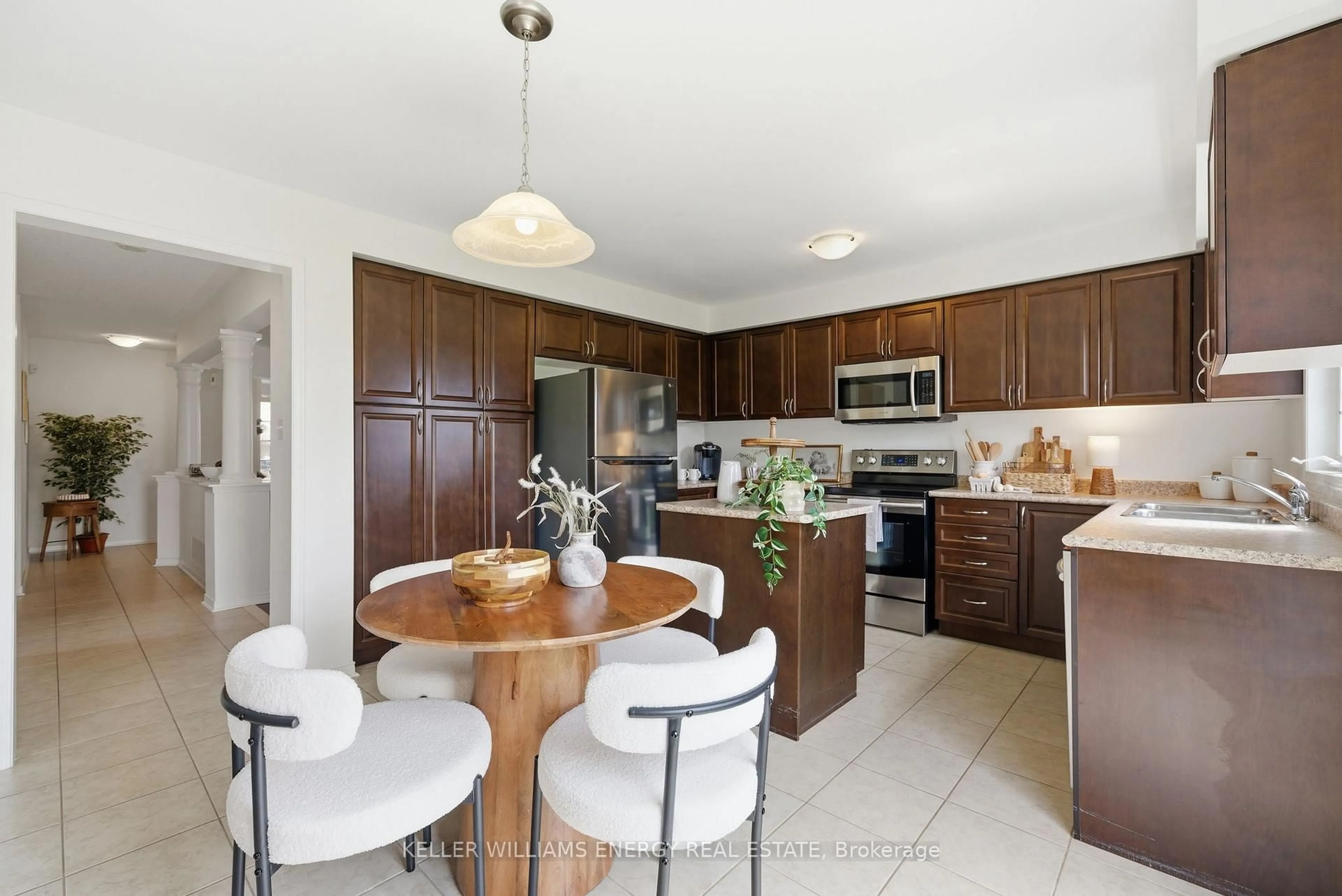 Open concept kitchen, unknown for 1748 Gower Dr, Oshawa Ontario L1K 0L5