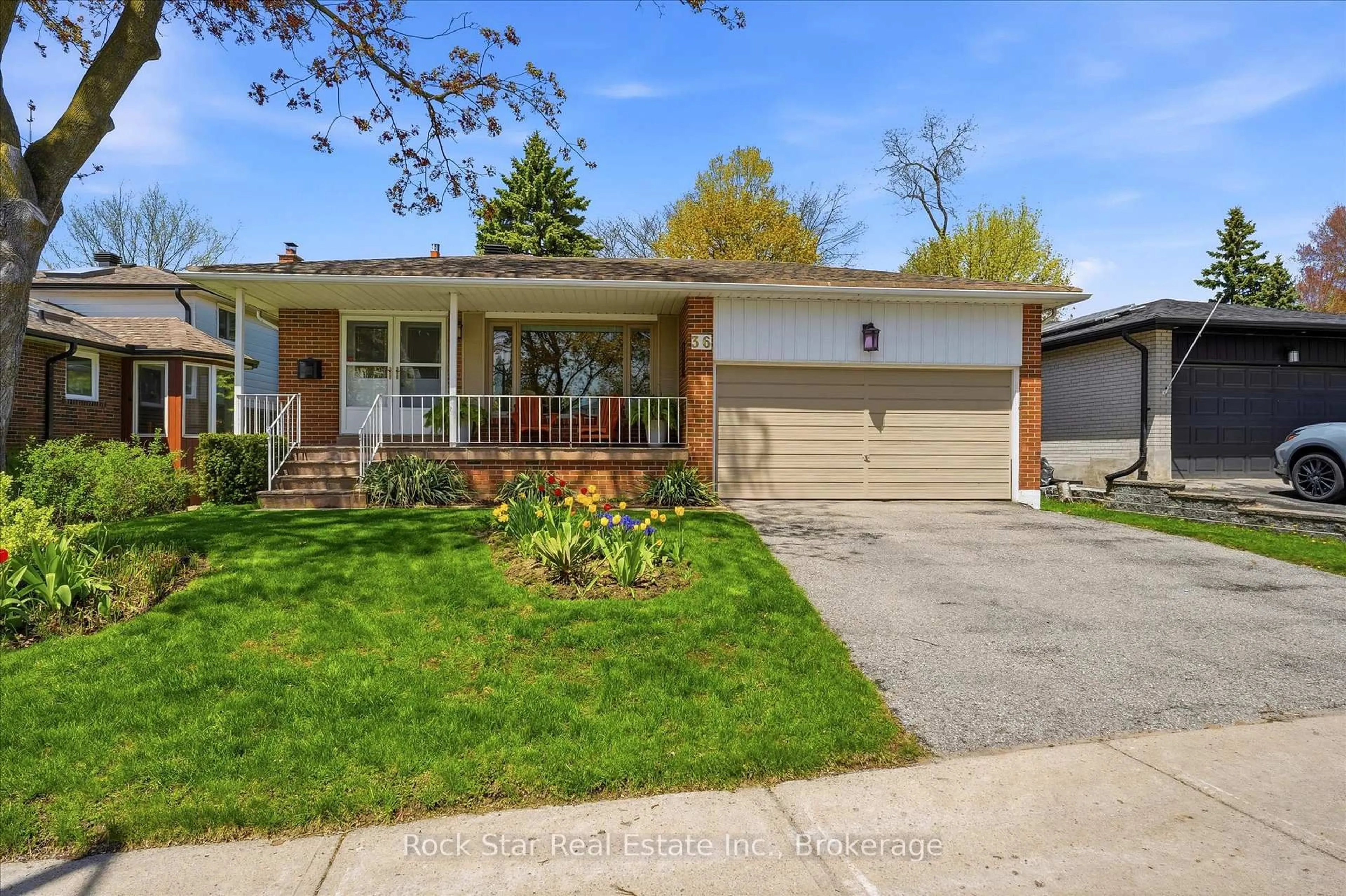 Home with brick exterior material, street for 36 LANGEVIN Cres, Toronto Ontario M1C 2B6