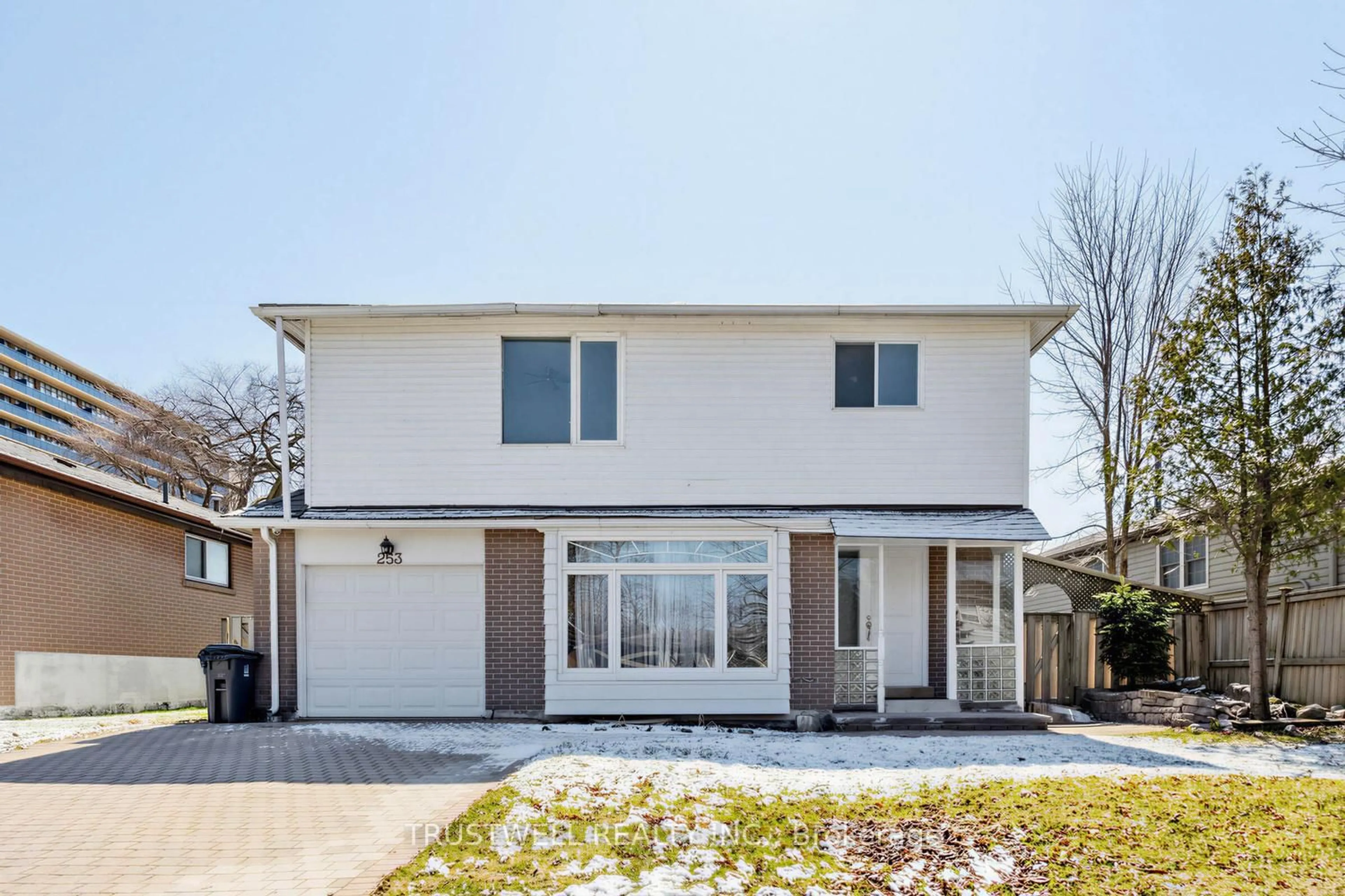 Home with brick exterior material, street for 253 Catalina Dr, Toronto Ontario M1E 1B8