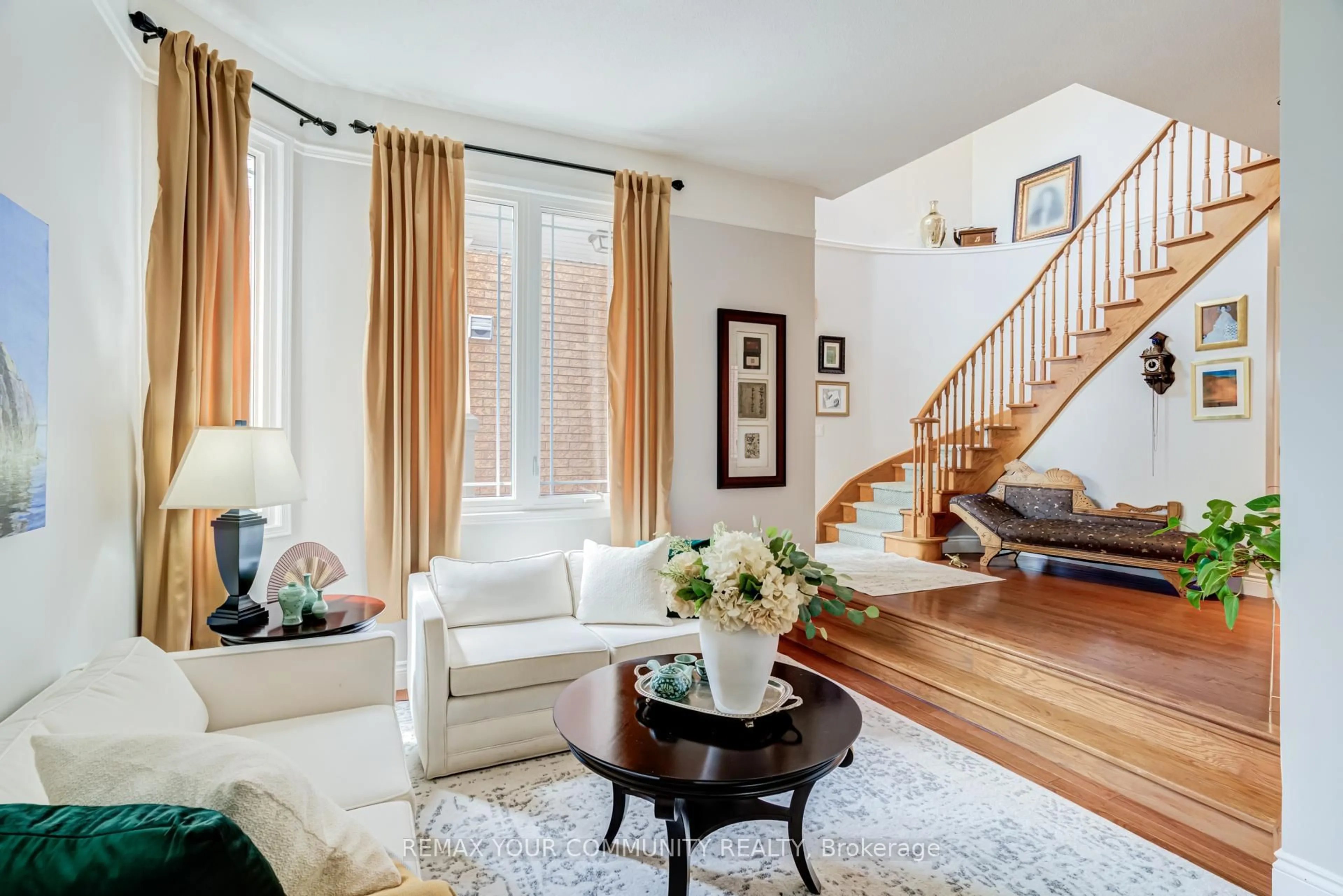 Living room with furniture, unknown for 100 Secord St, Pickering Ontario L1V 6V6