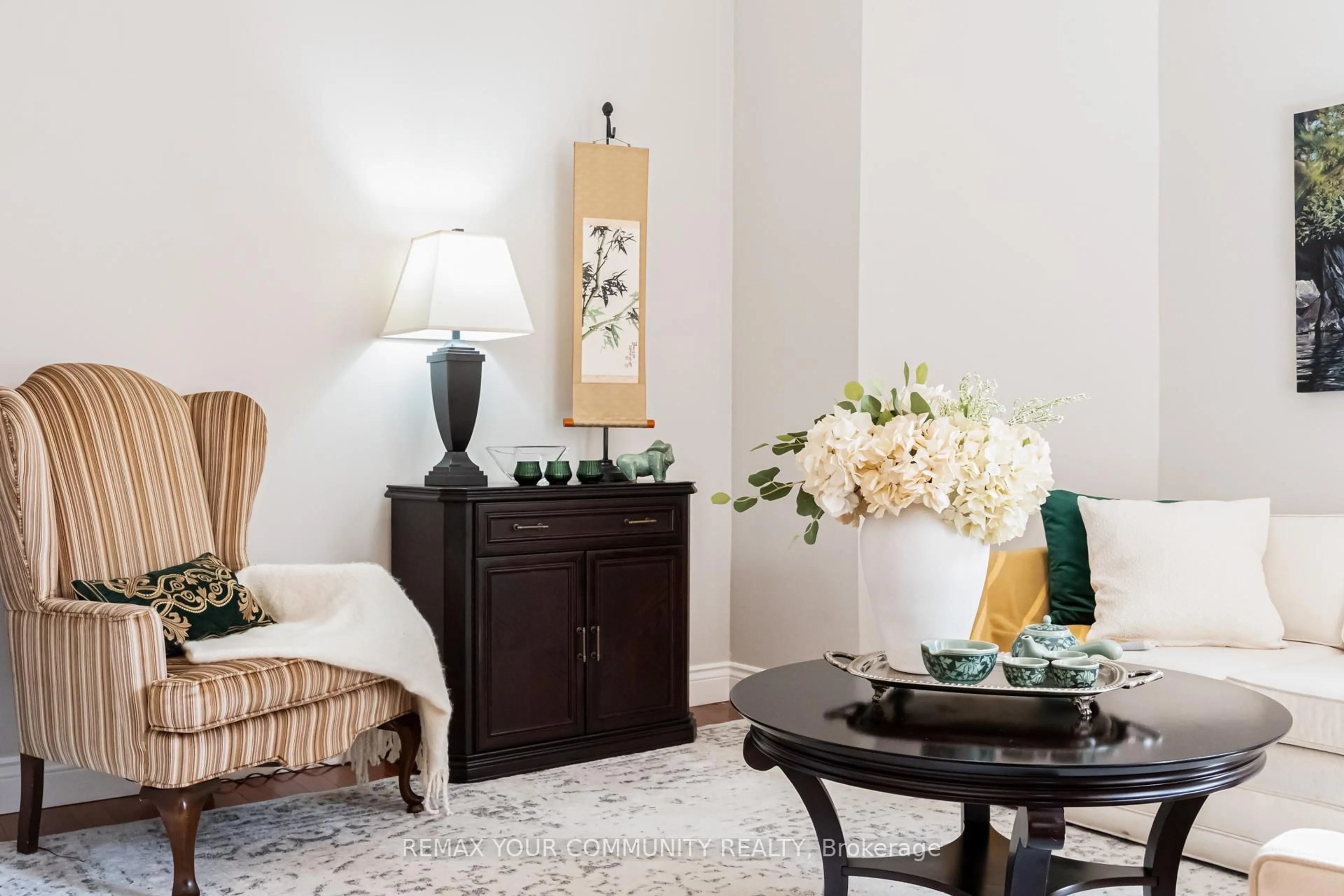 Living room with furniture, unknown for 100 Secord St, Pickering Ontario L1V 6V6