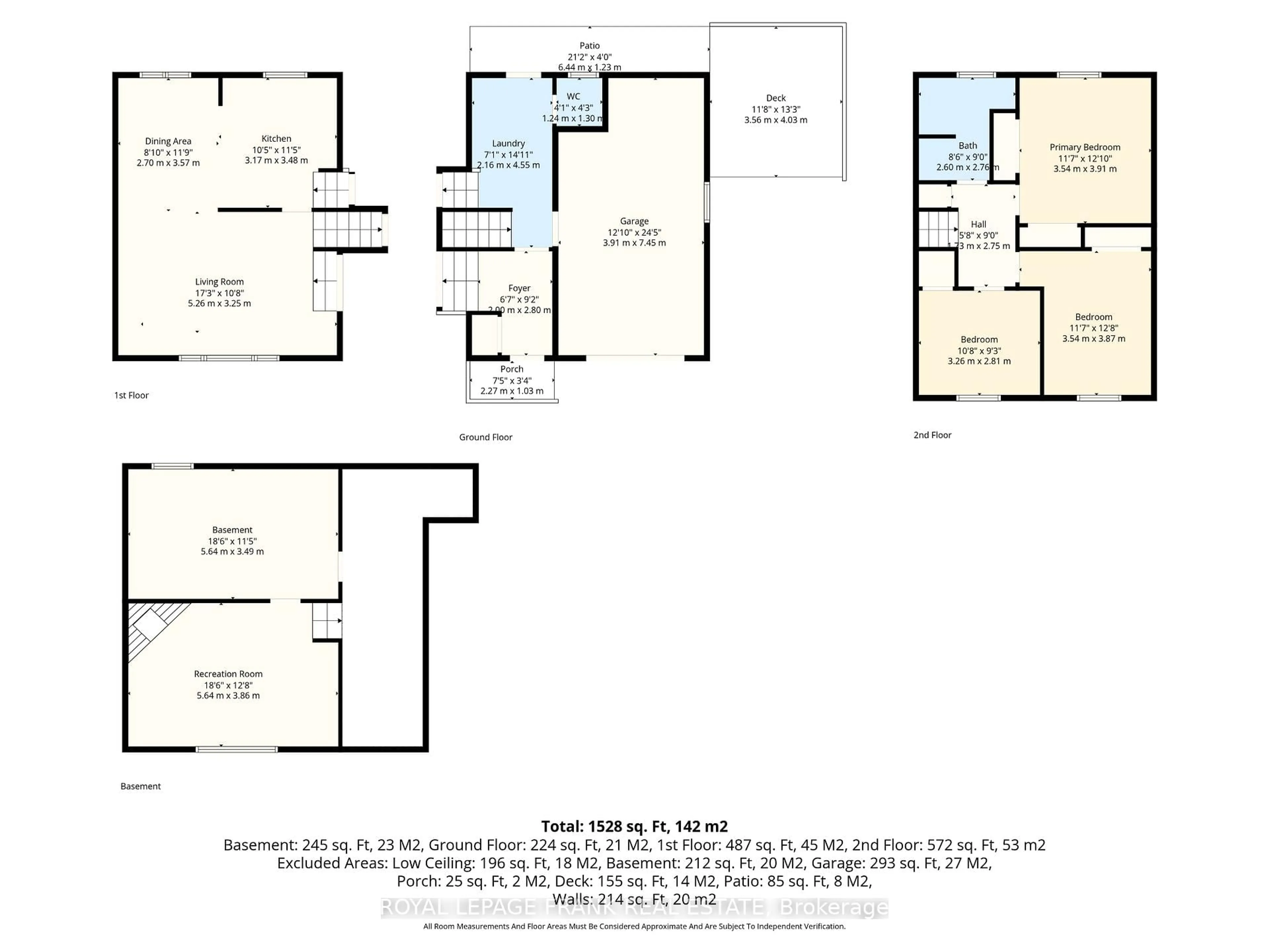 Floor plan for 69 Casimir St, Scugog Ontario L9L 1B7