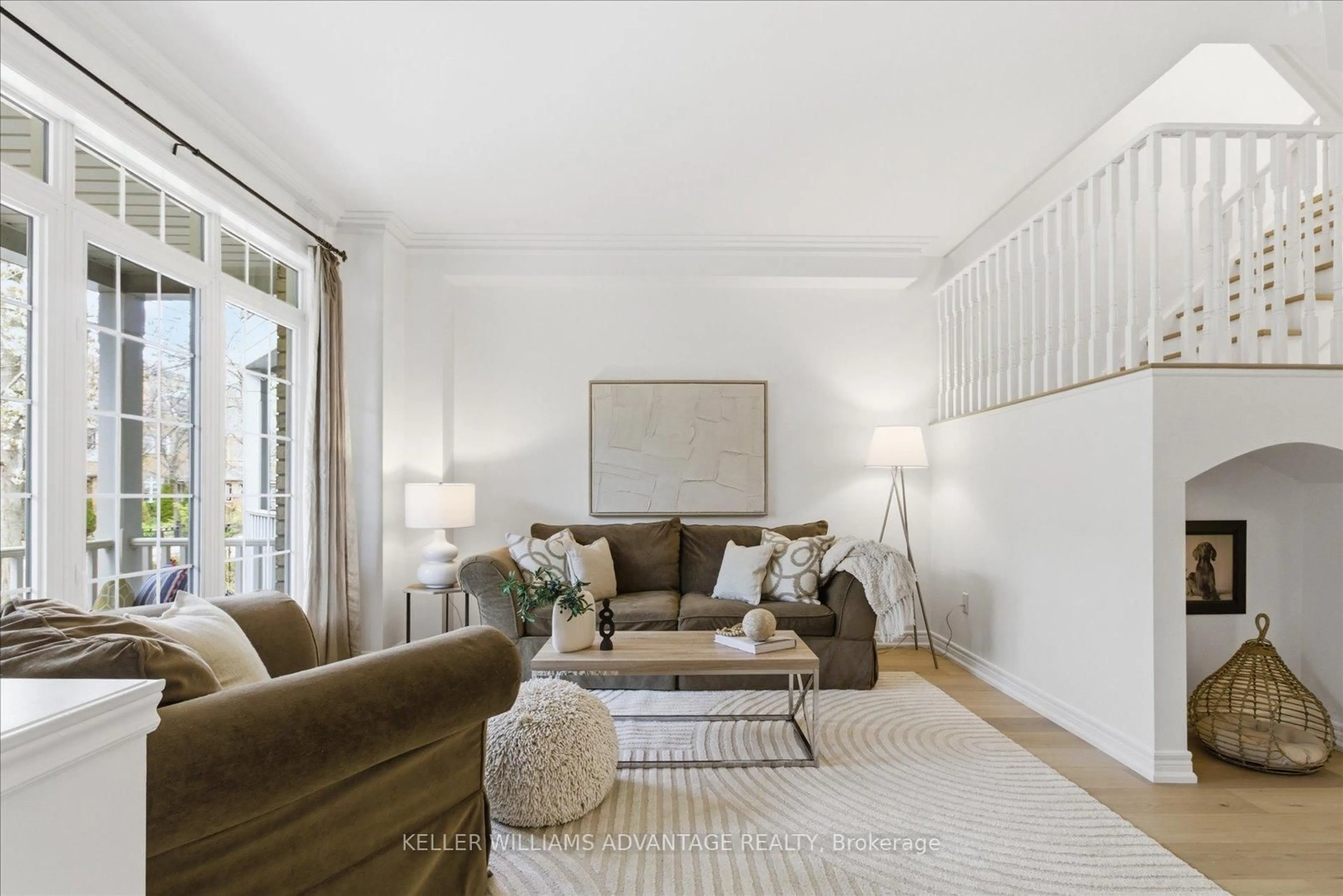 Living room with furniture, unknown for 95 Sarah Ashbridge Ave, Toronto Ontario M4L 3Y1