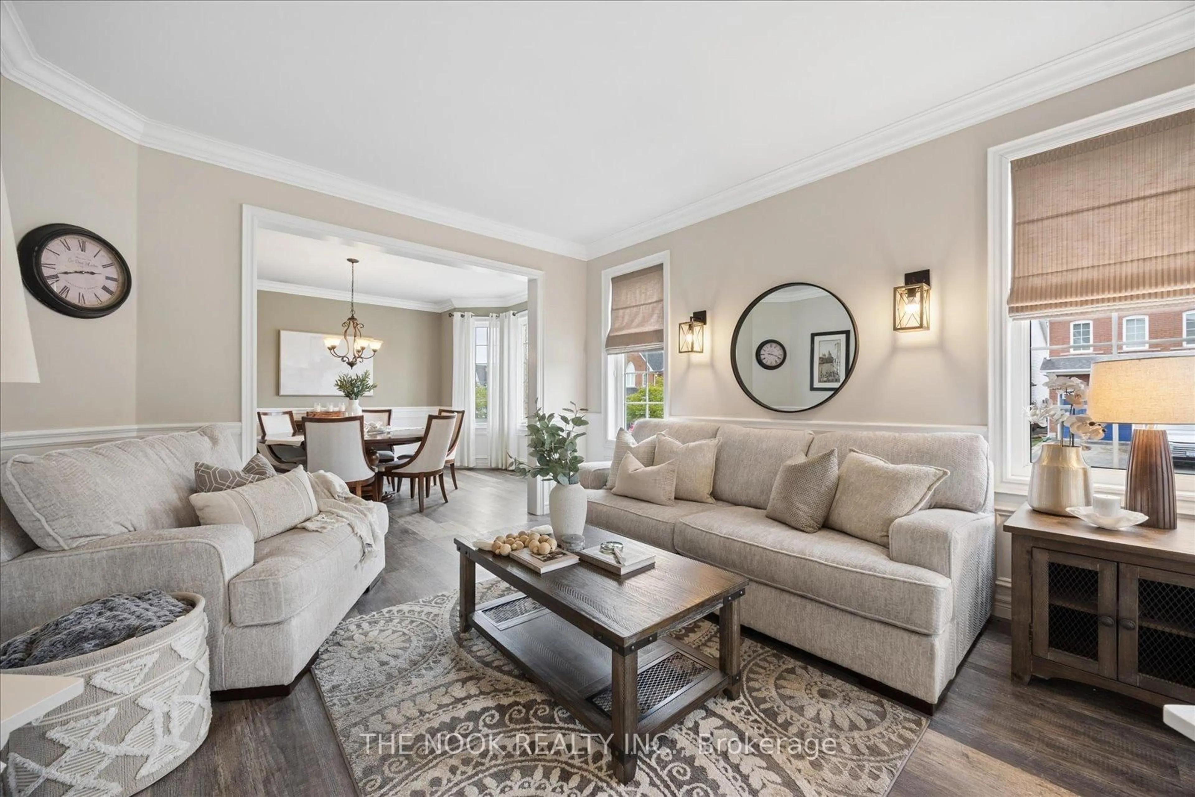 Living room with furniture, unknown for 1573 Arborwood Dr, Oshawa Ontario L1K 2Y2