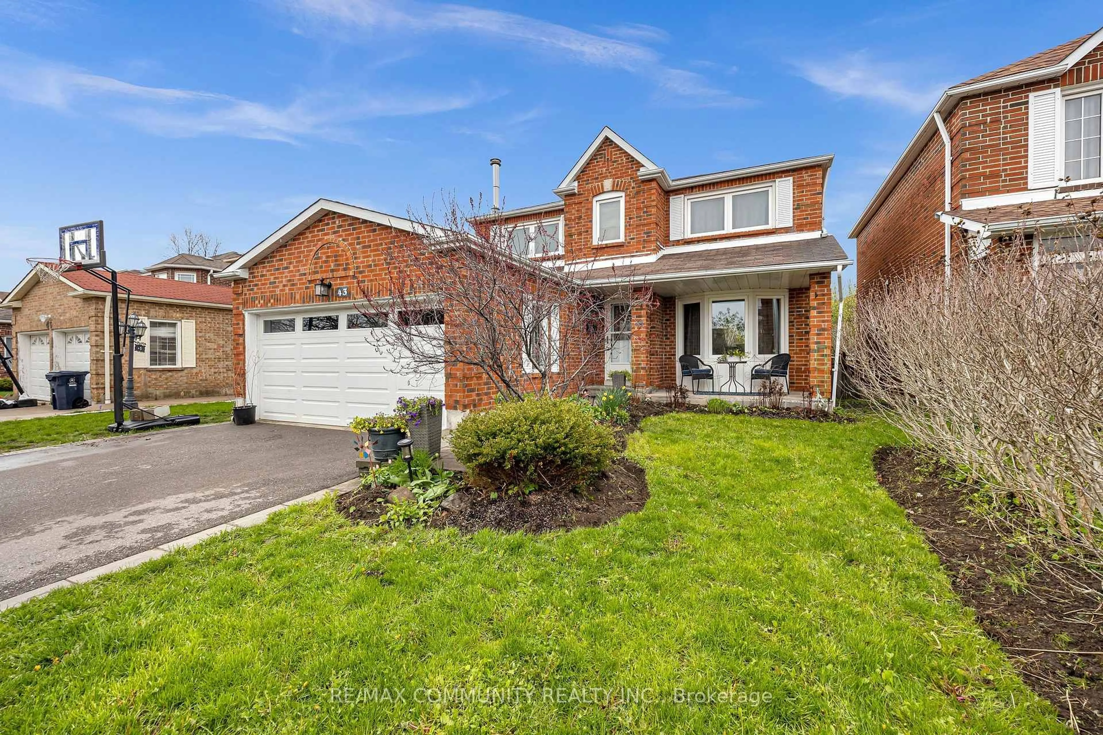 Home with brick exterior material, street for 43 Muirbank Blvd, Toronto Ontario M1C 4S7