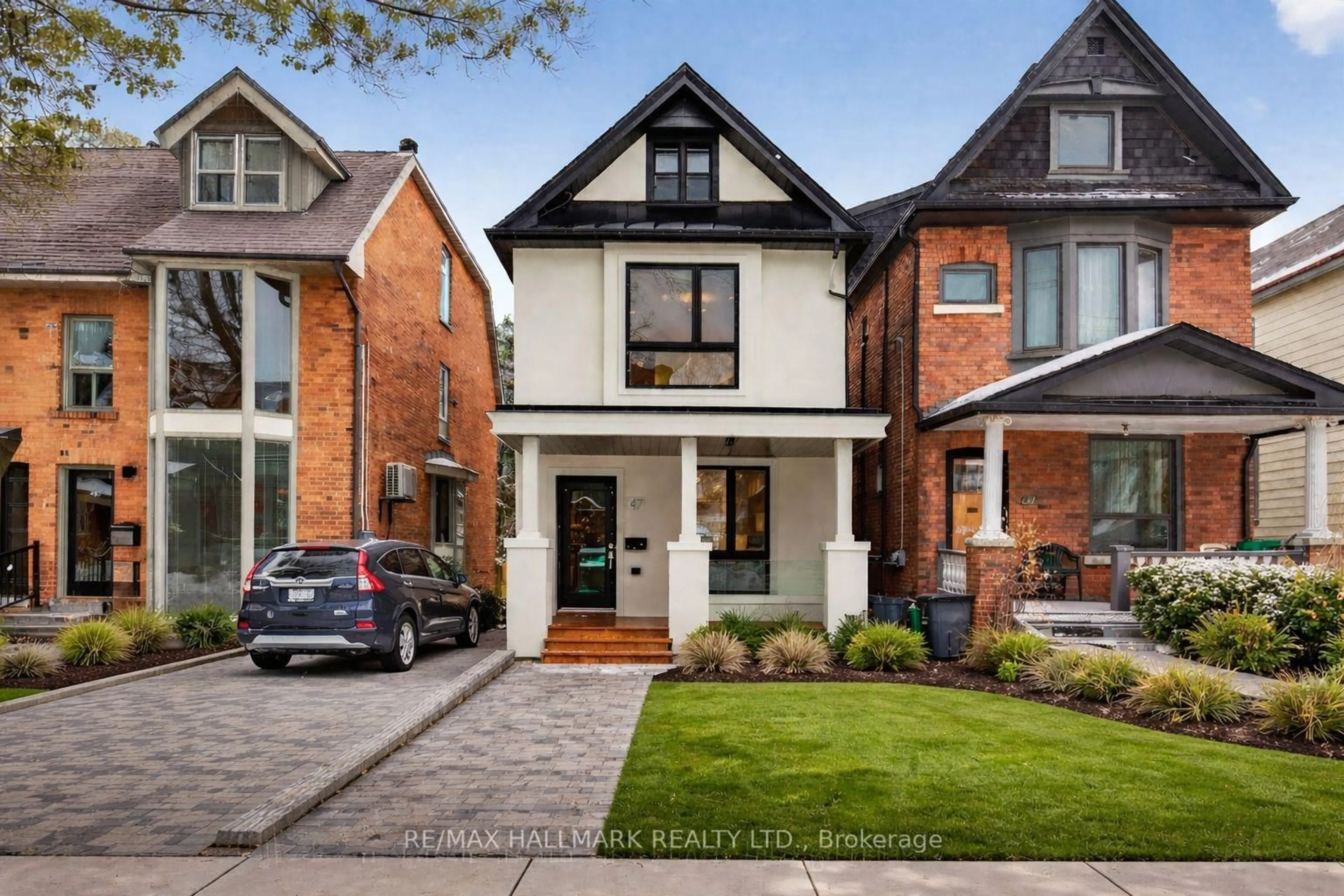 Home with brick exterior material, street for 47 Harcourt Ave, Toronto Ontario M4J 1J3