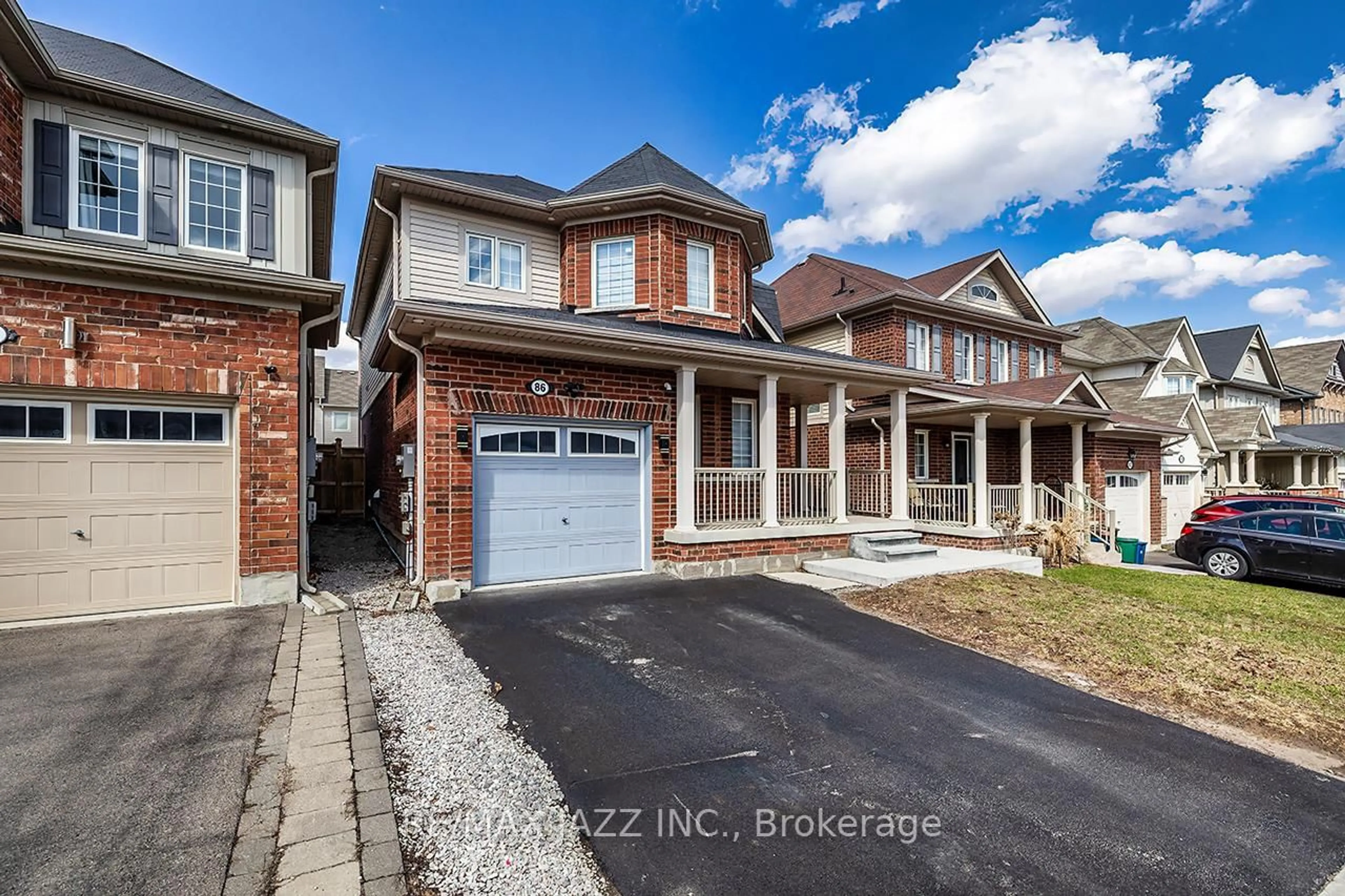 Home with brick exterior material, street for 86 Sidney Rundle Ave, Clarington Ontario L1C 0N9
