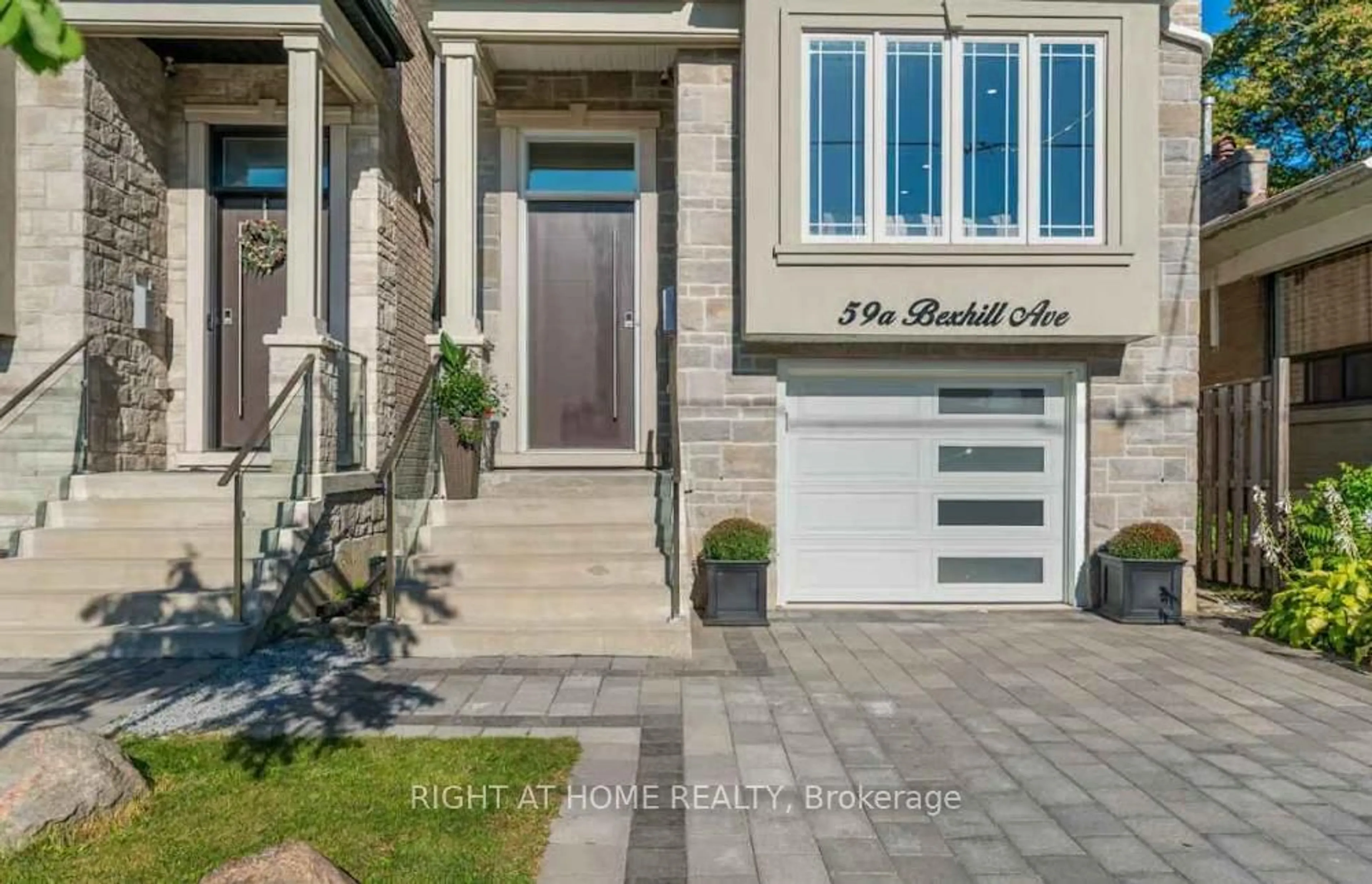 Home with brick exterior material, street for 59A Bexhill Ave, Toronto Ontario M1L 3B7