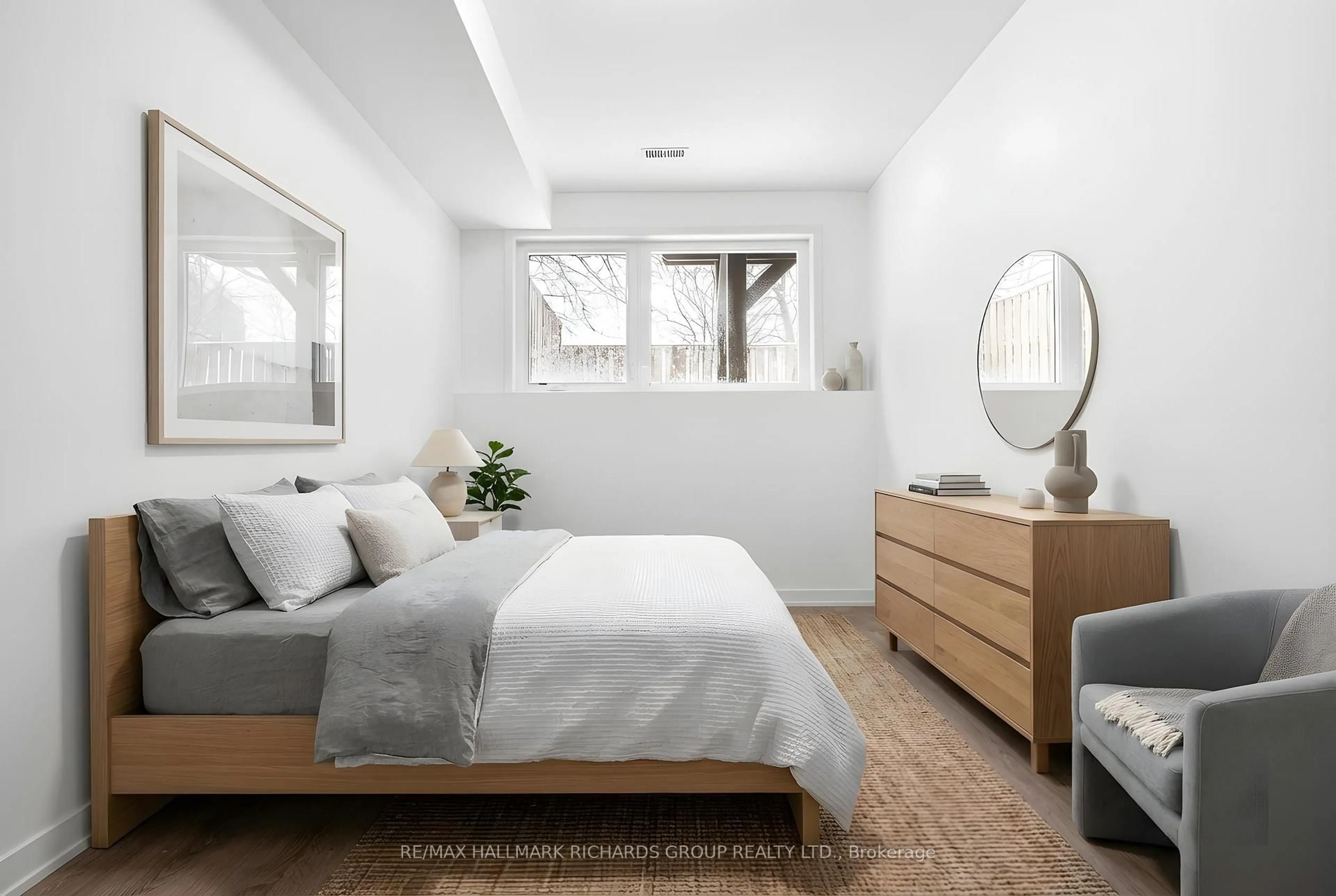 Bedroom with bed, unknown for 35 Birchcliff Ave #45, Toronto Ontario M1N 3C5