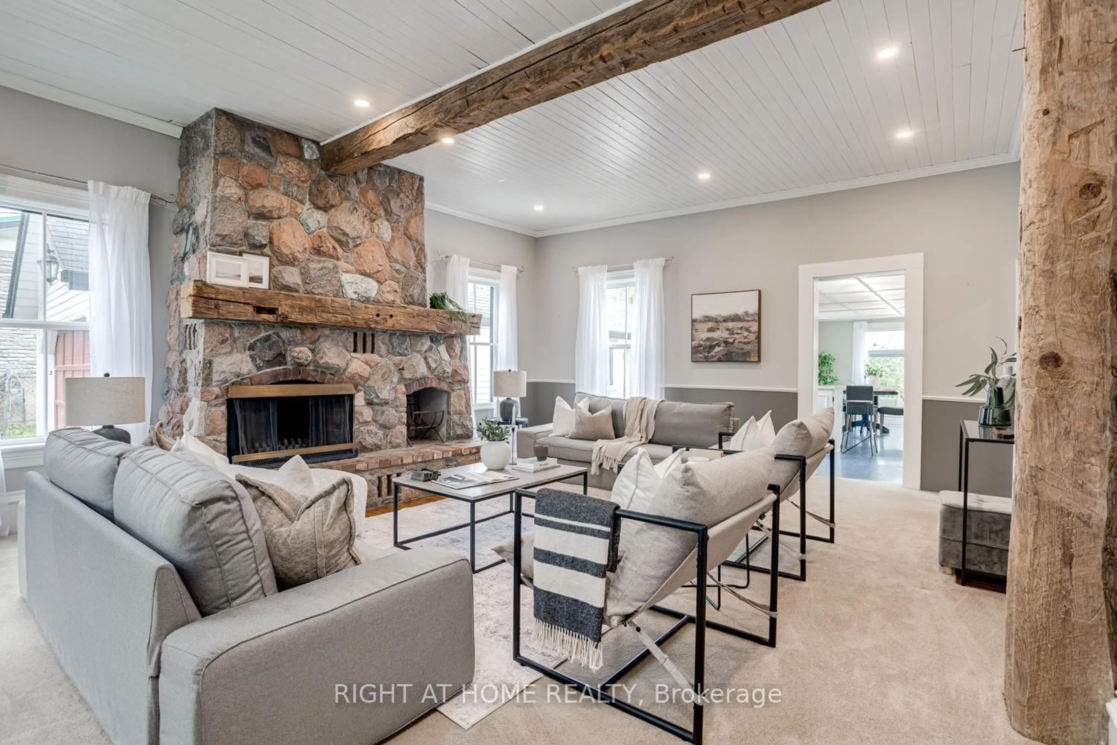 Living room with furniture, unknown for 51 Caleb St, Scugog Ontario L9L 1J7