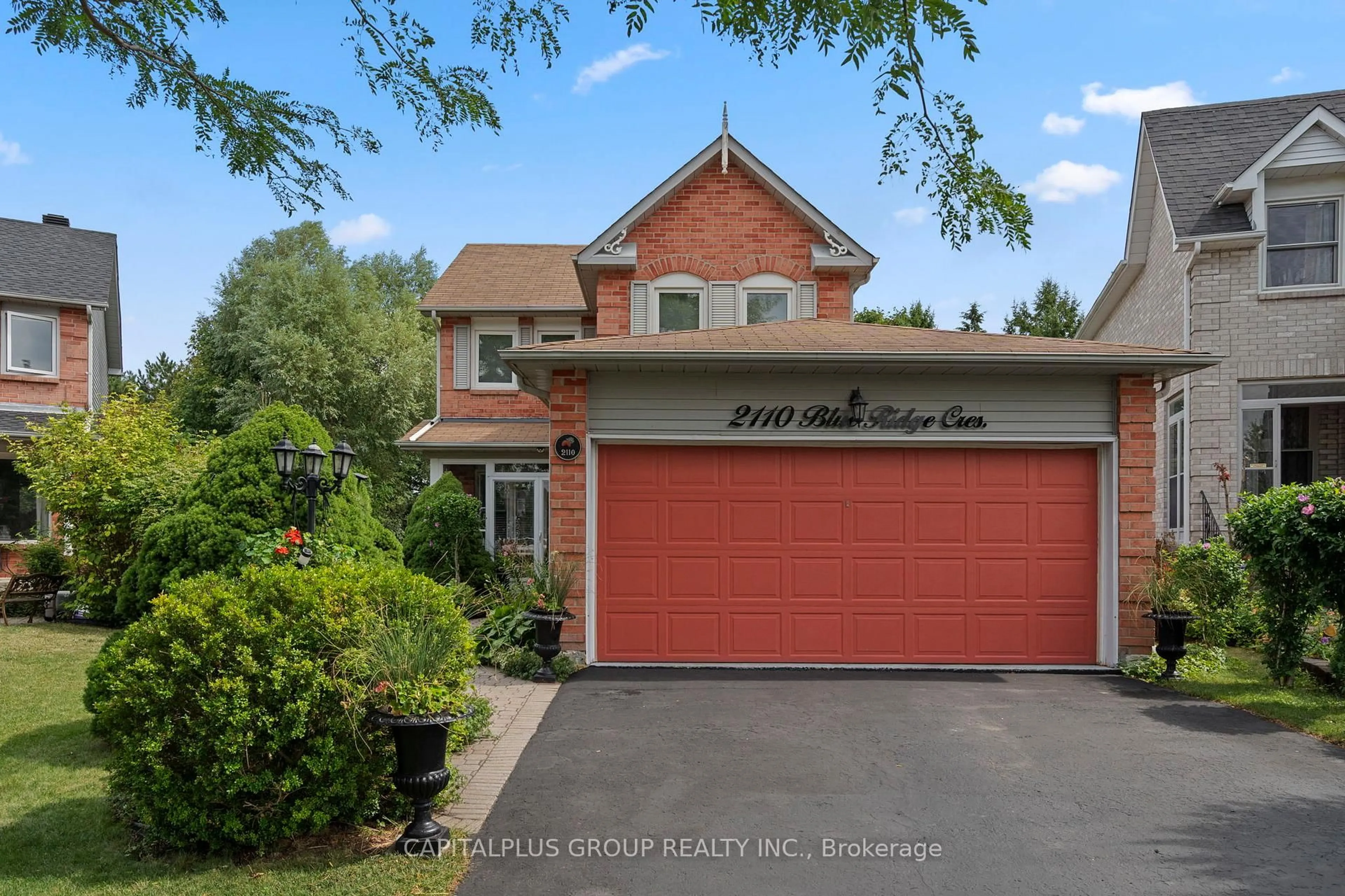 Home with brick exterior material, street for 2110 Blue Ridge Cres, Pickering Ontario L1X 2N3