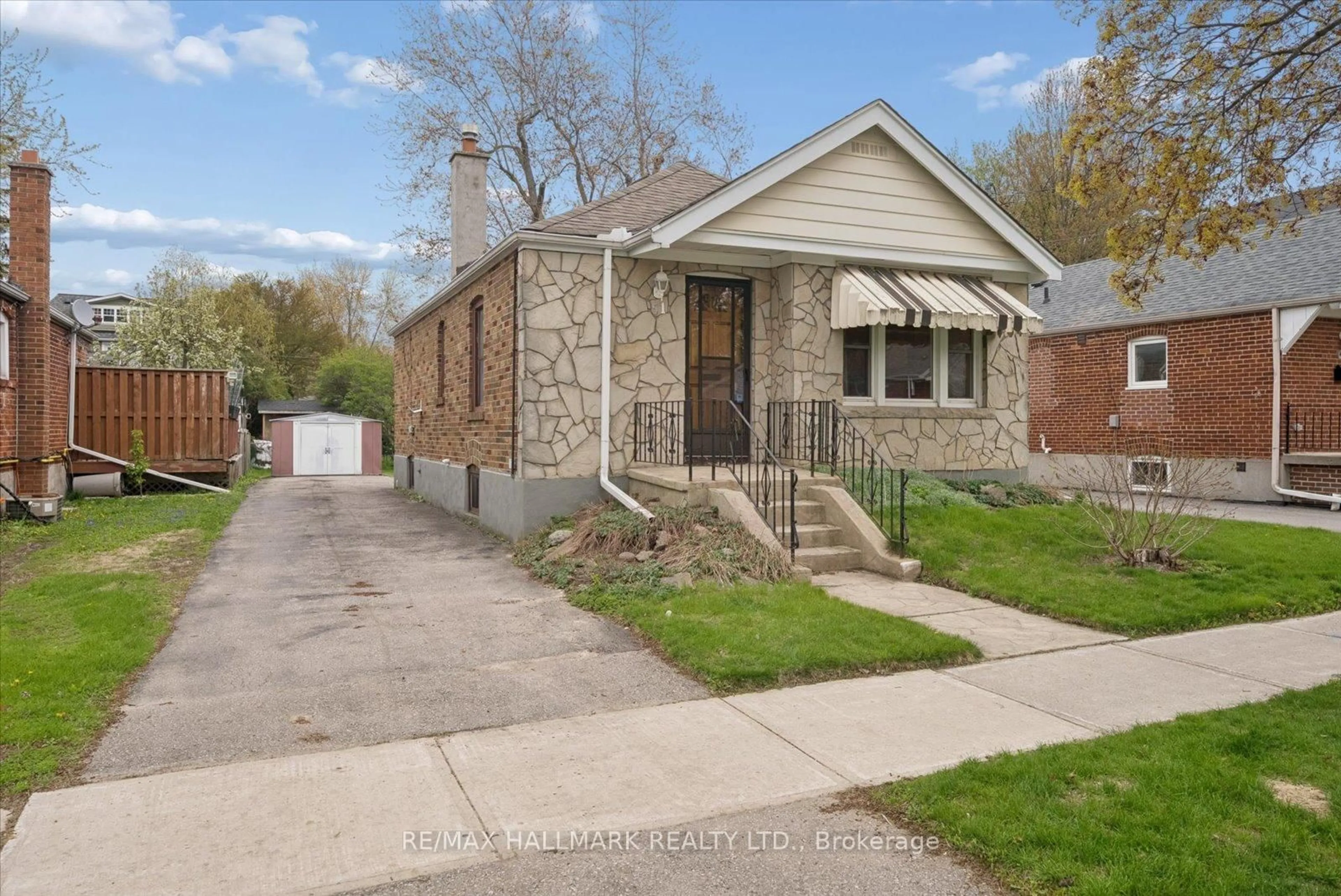 Home with brick exterior material, street for 51 Bertha Ave, Toronto Ontario M1L 3M1