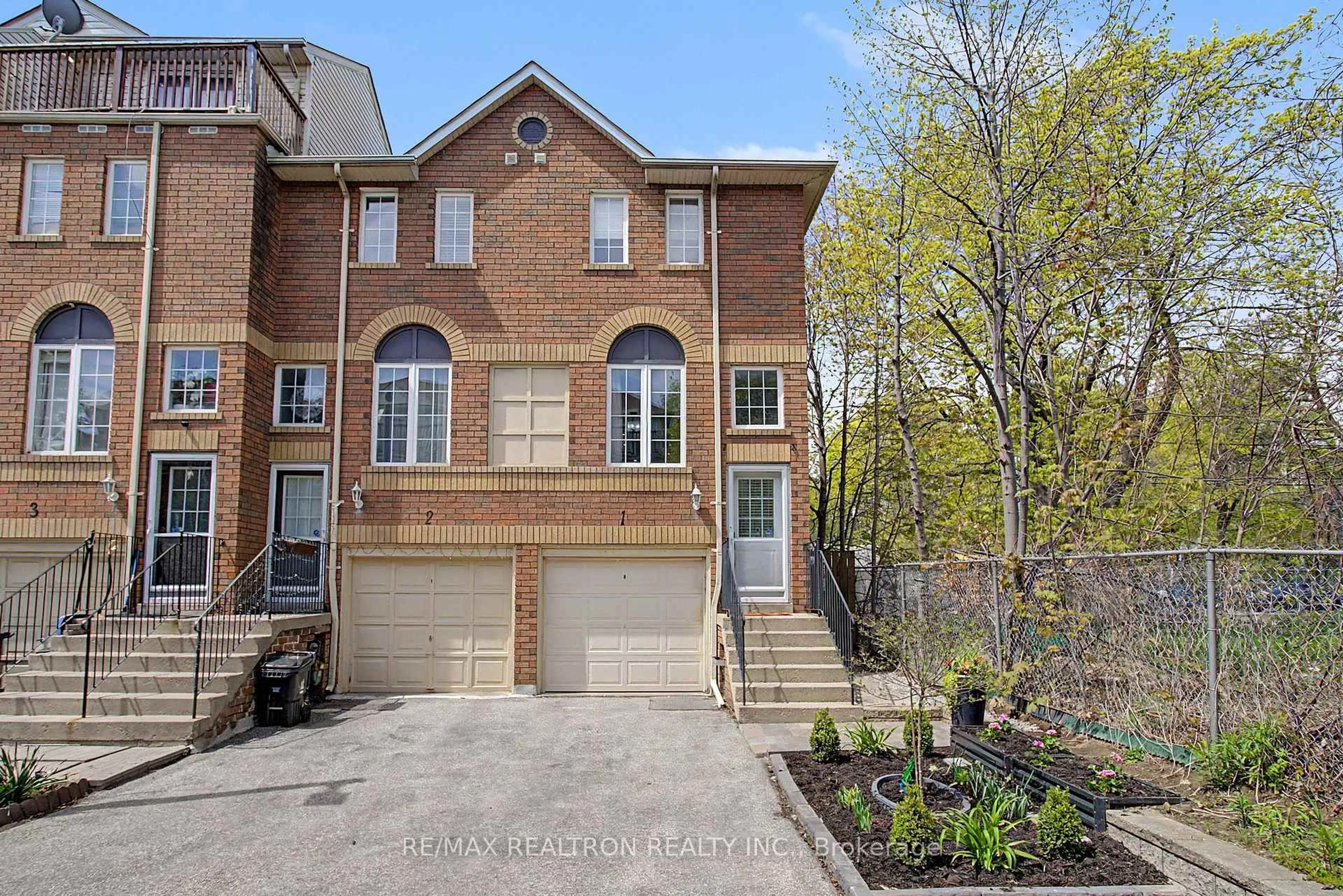 Home with brick exterior material, street for 189 Galloway Rd #1, Toronto Ontario M1E 5H3