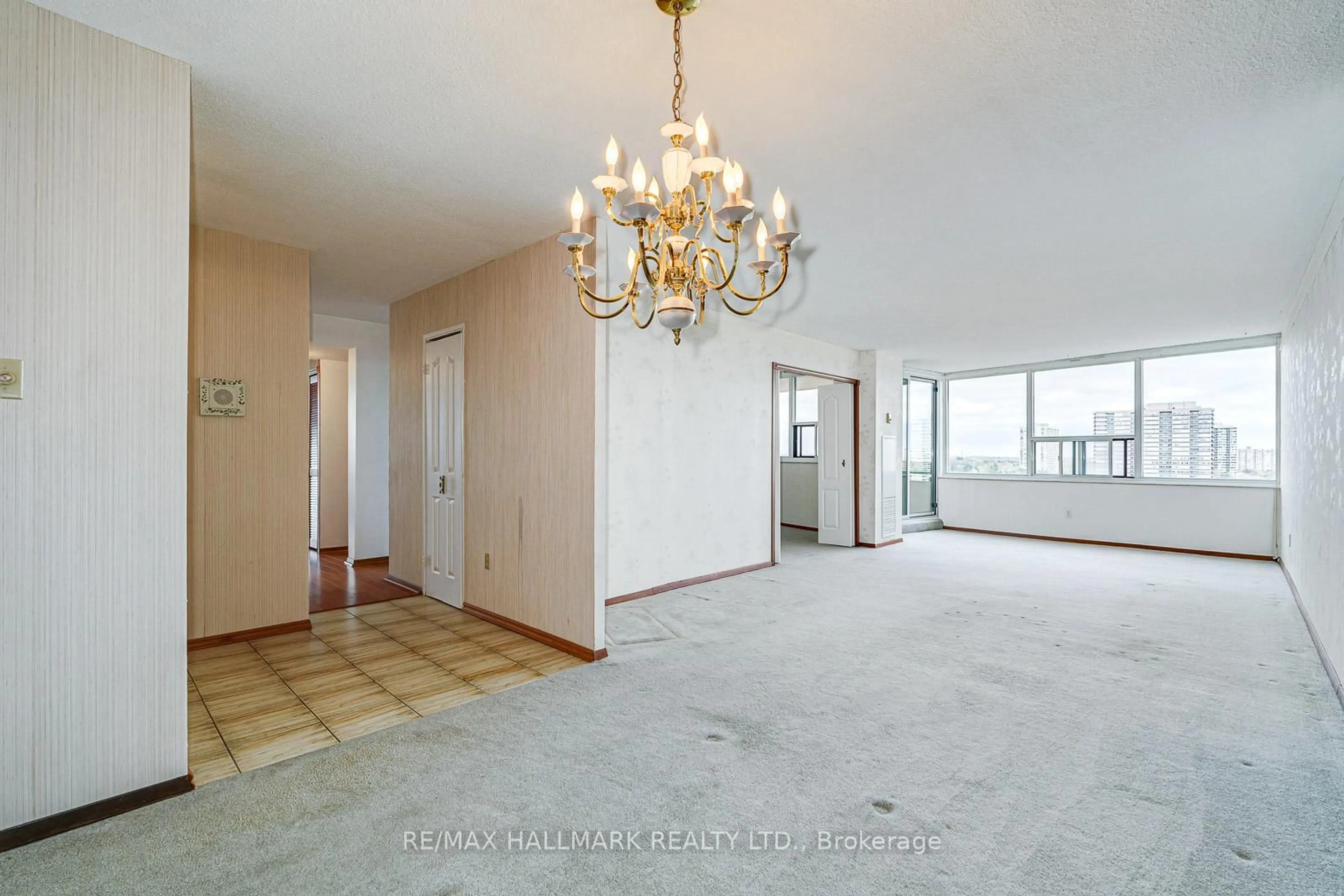 Indoor foyer for 55 Huntingdale Blvd #1203, Toronto Ontario M1W 2N9
