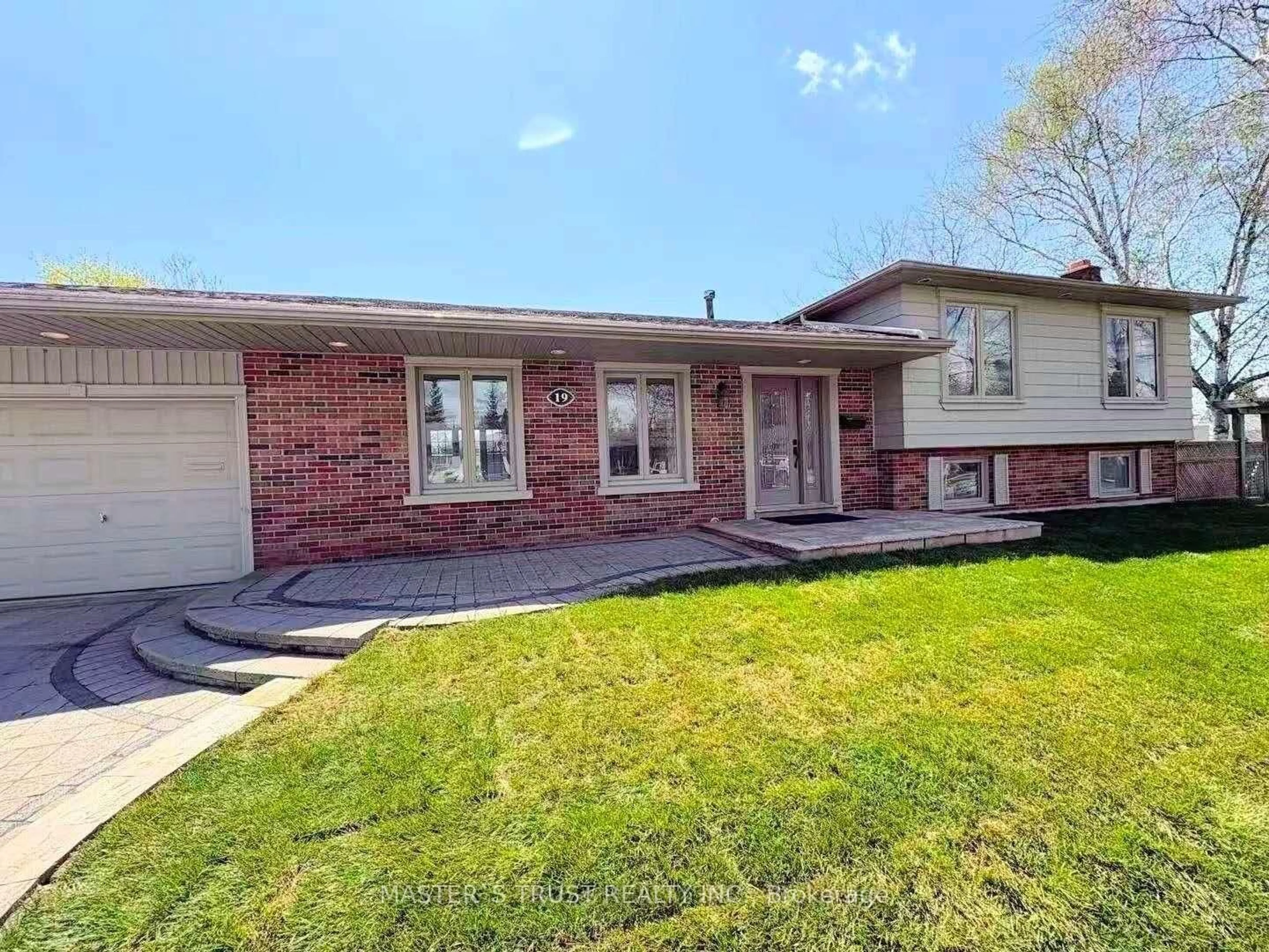 Home with brick exterior material, street for 19 Cockburn Dr, Toronto Ontario M1C 2T1