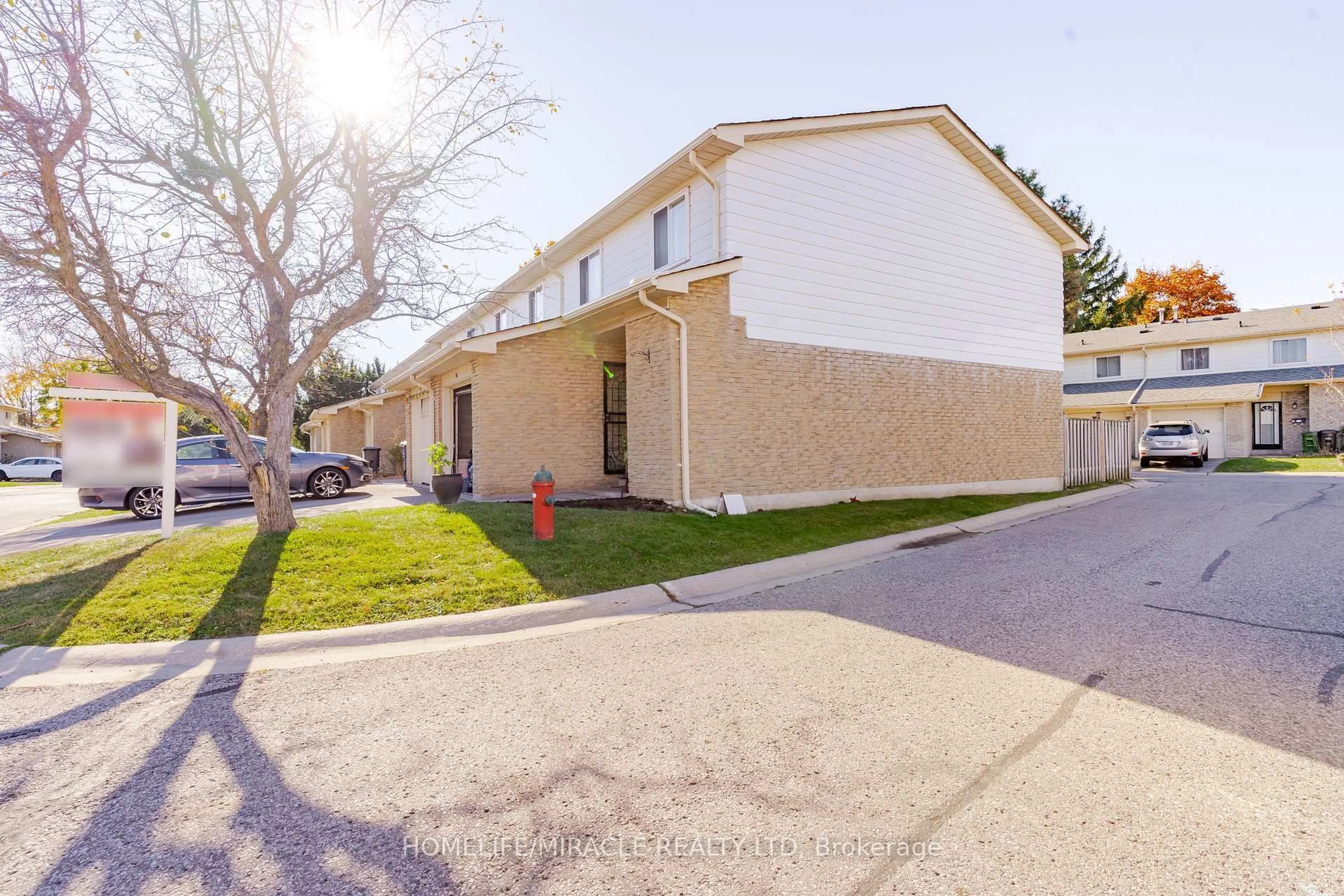 A pic from outside/outdoor area/front of a property/back of a property/a pic from drone, street for 50 Blackwell Ave #56, Toronto Ontario M1B 1K2