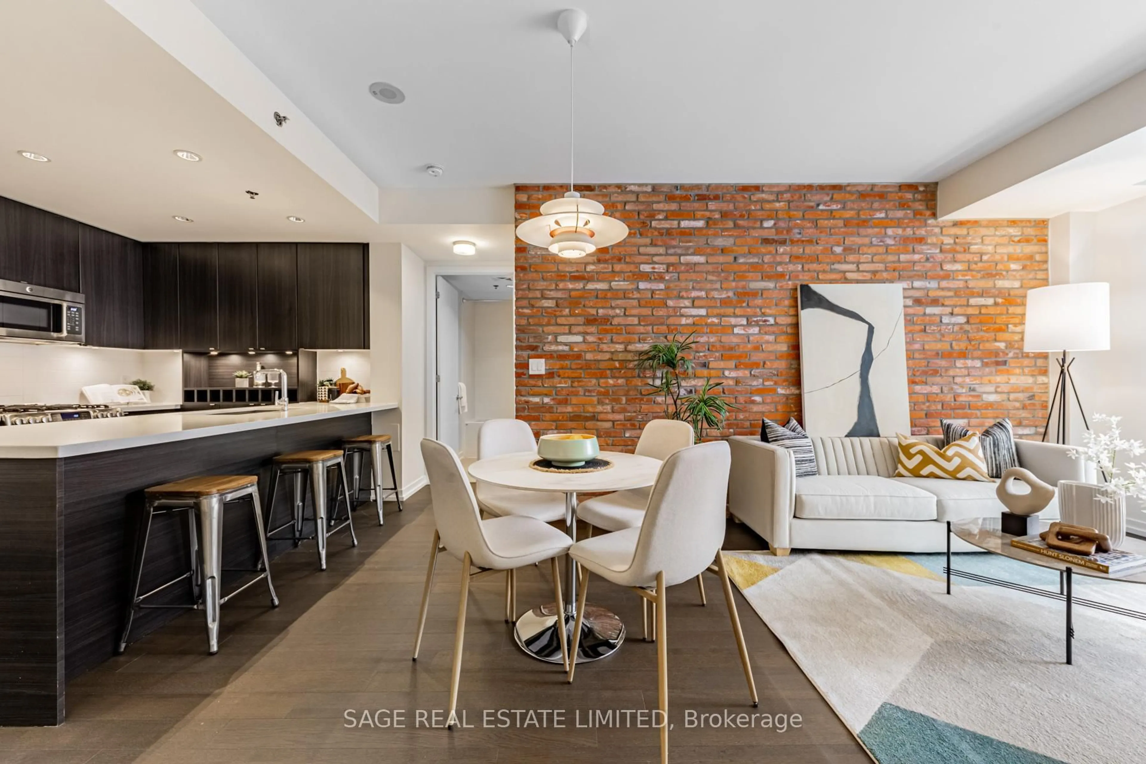 Open concept kitchen, unknown for 88 Colgate Ave #213, Toronto Ontario M4M 0A6