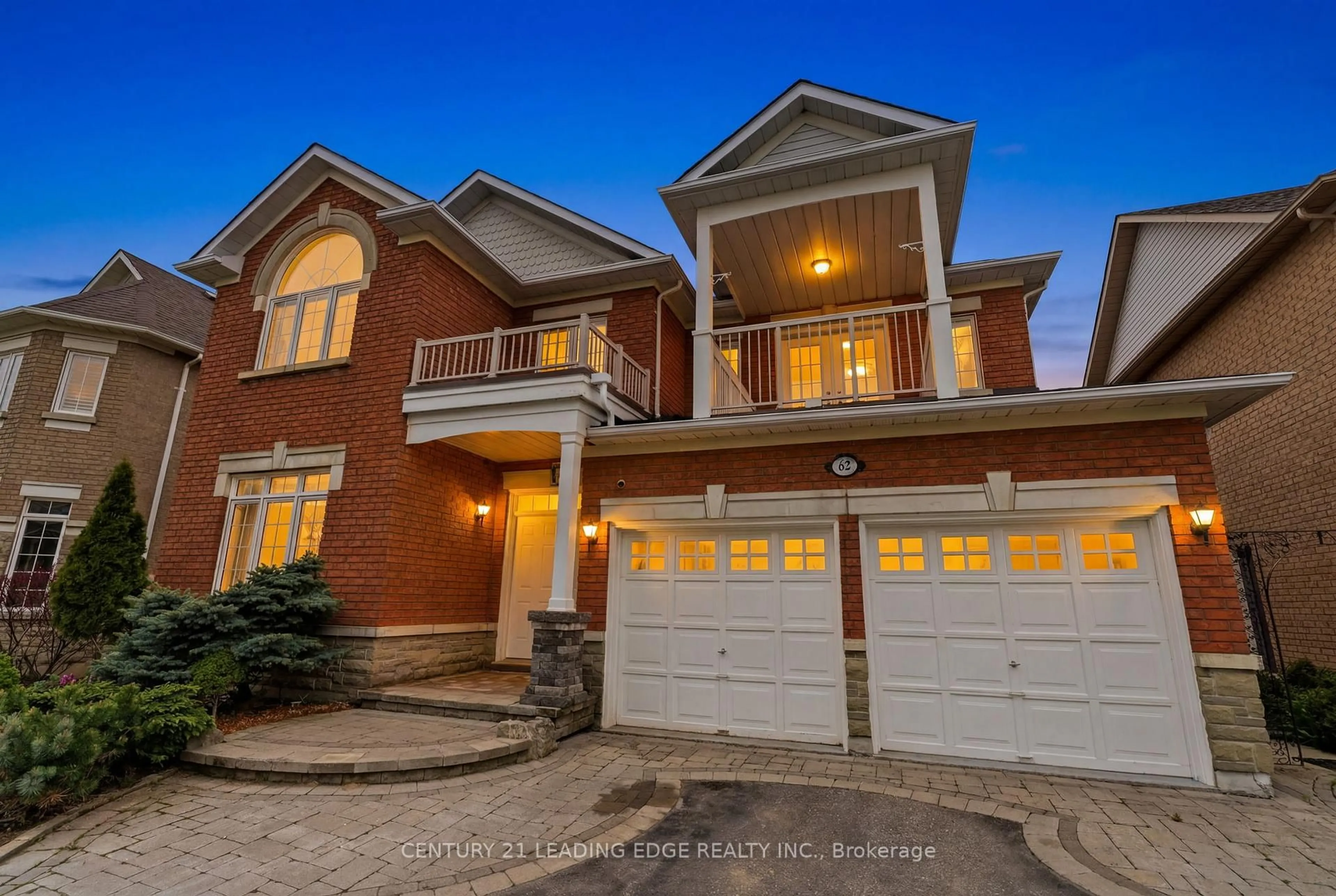 Home with brick exterior material, street for 62 James Rowe Dr, Whitby Ontario L1R 2Y2