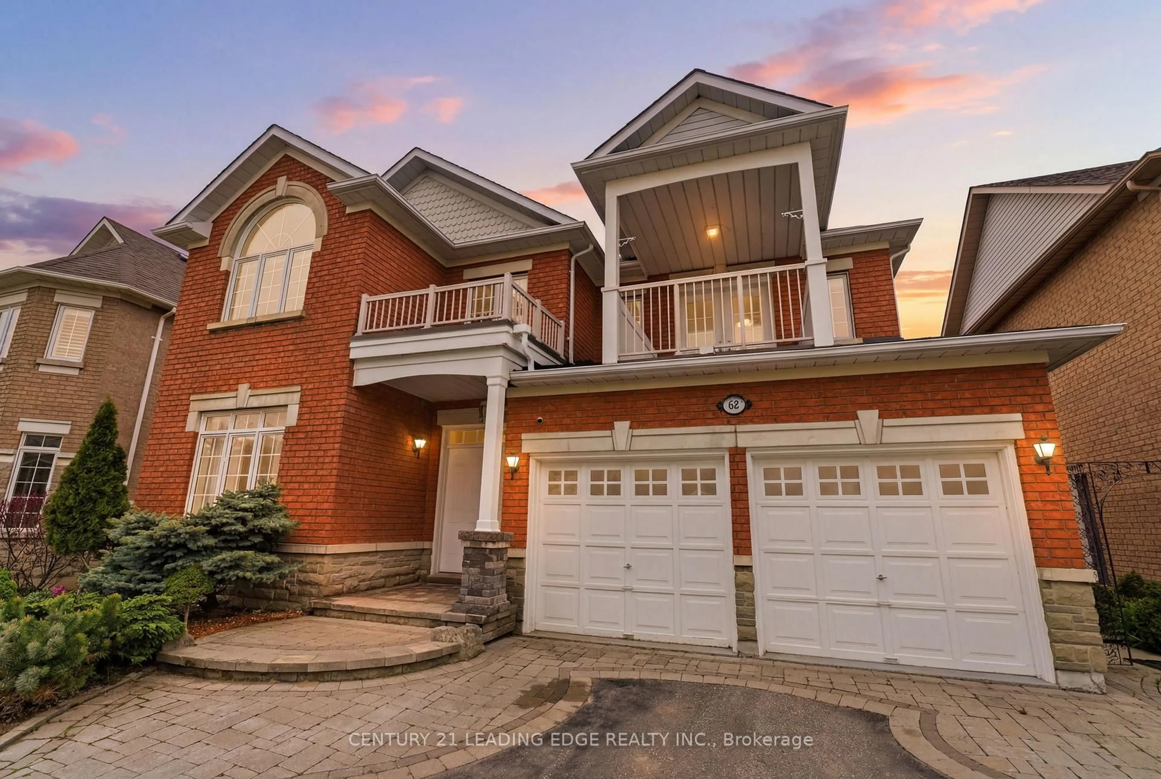 Home with brick exterior material, street for 62 James Rowe Dr, Whitby Ontario L1R 2Y2