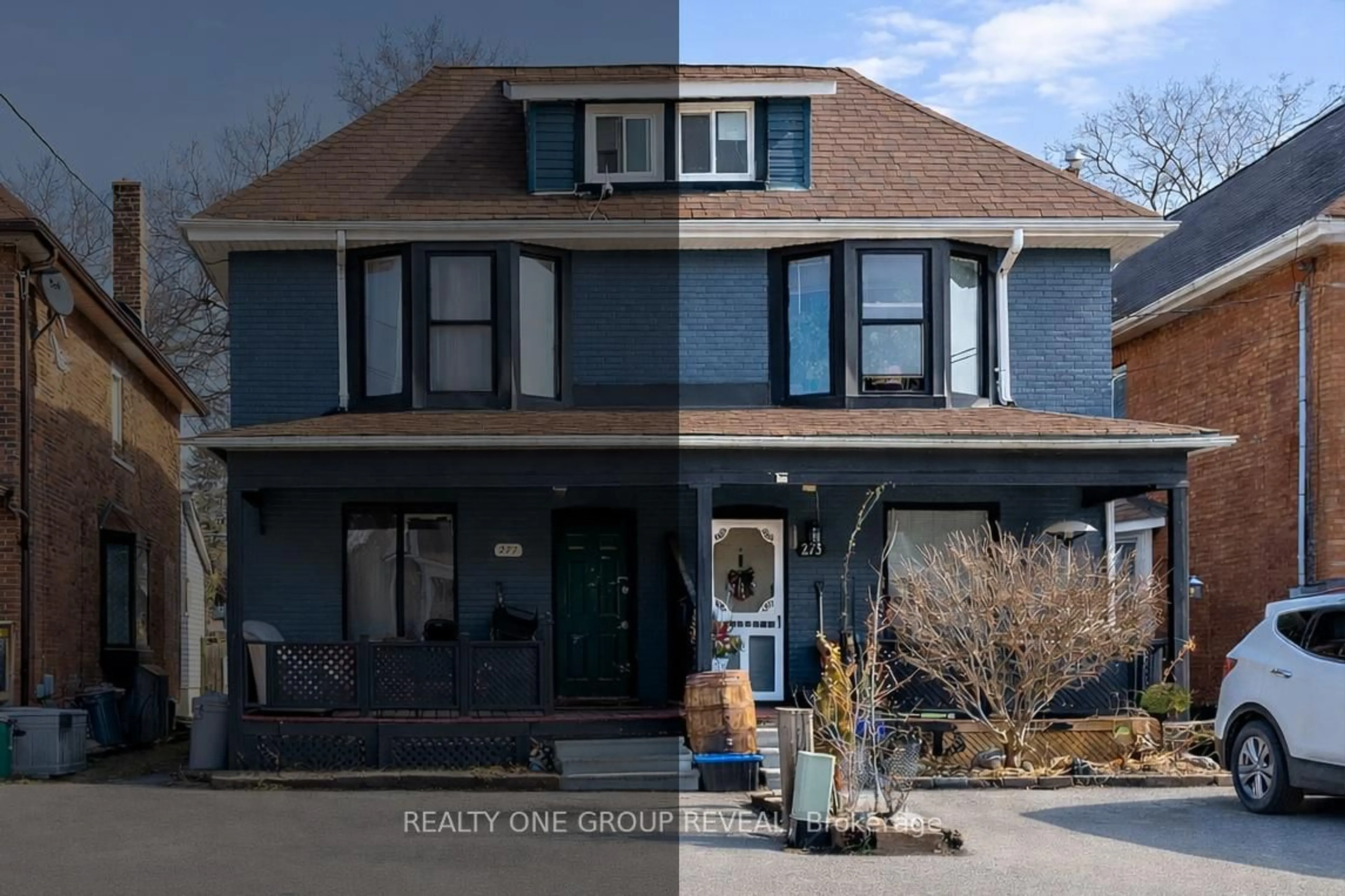 A pic from outside/outdoor area/front of a property/back of a property/a pic from drone, street for 275 Jarvis St, Oshawa Ontario L1G 5K8