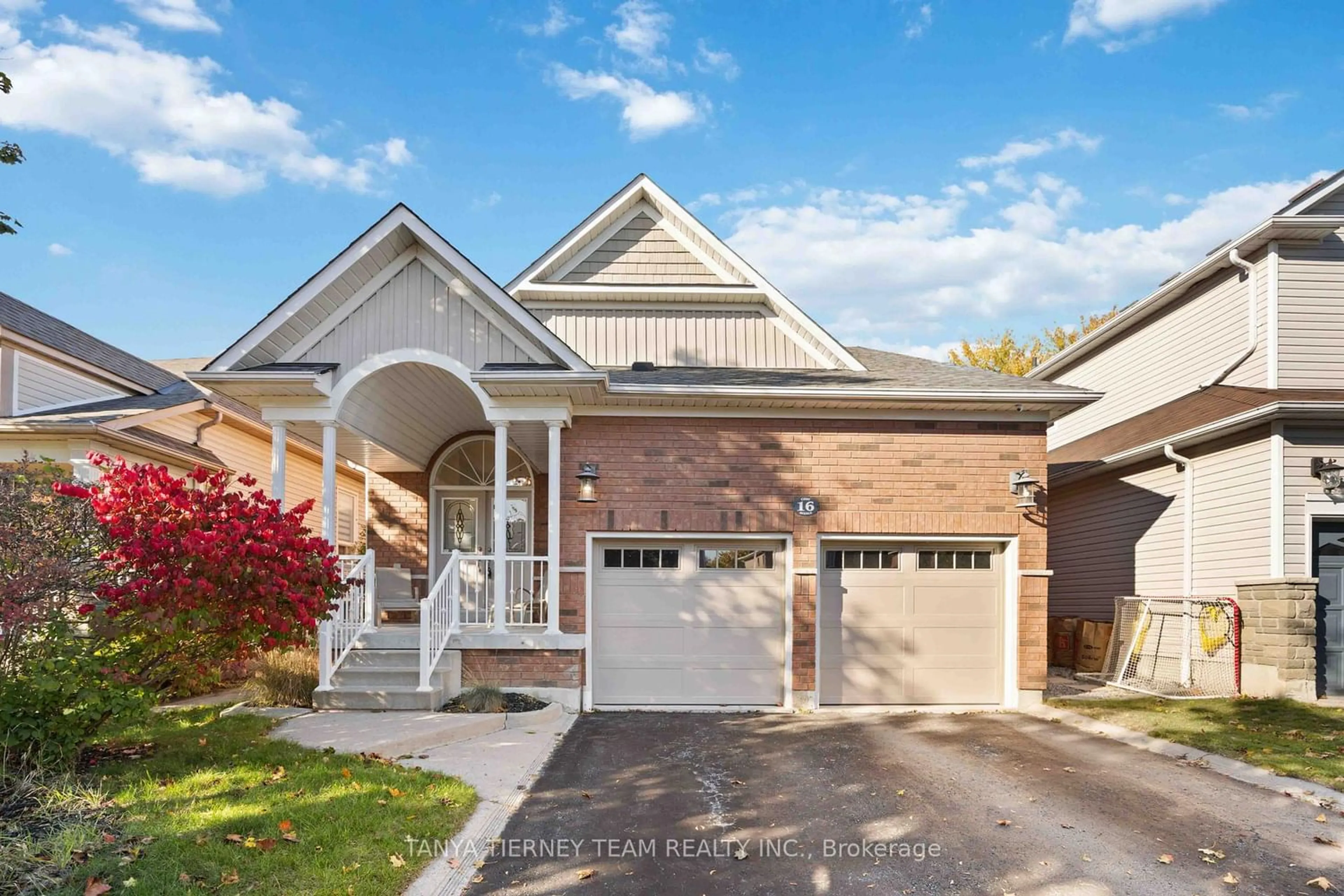 Home with brick exterior material, street for 16 Cody Ave, Whitby Ontario L1M 1K8