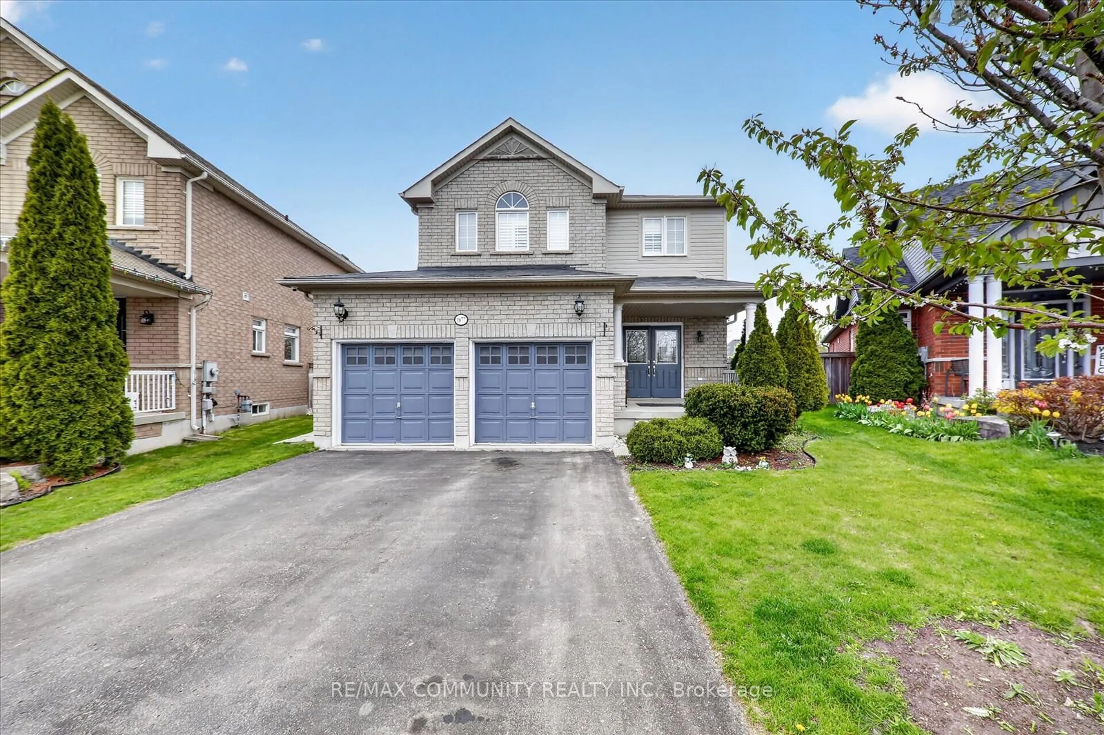 Home with brick exterior material, street for 1677 Quail Run Dr, Oshawa Ontario L1K 0M1