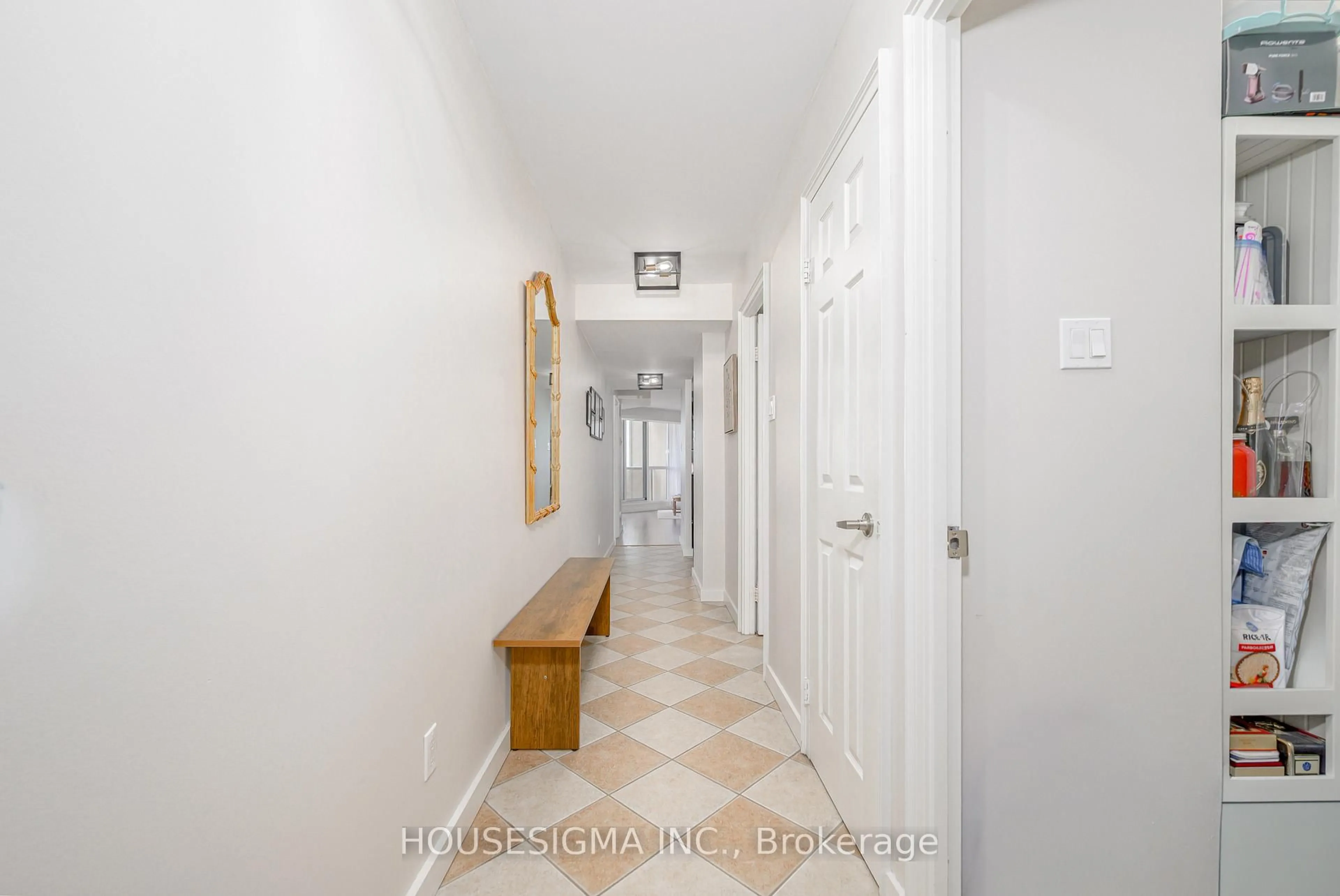 Indoor foyer for 2 Westney Rd #1203, Ajax Ontario L1T 3H3