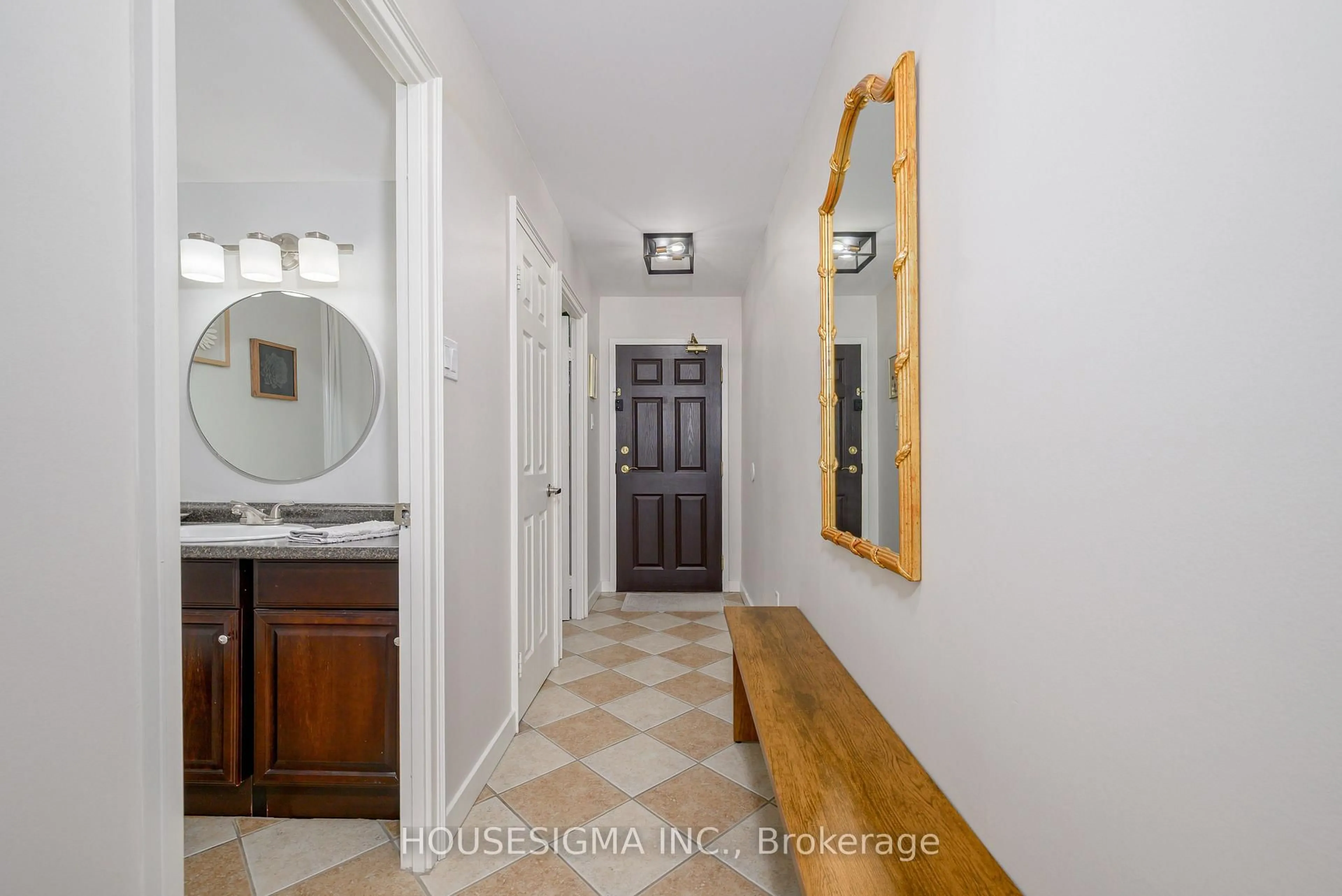 Indoor entryway for 2 Westney Rd #1203, Ajax Ontario L1T 3H3