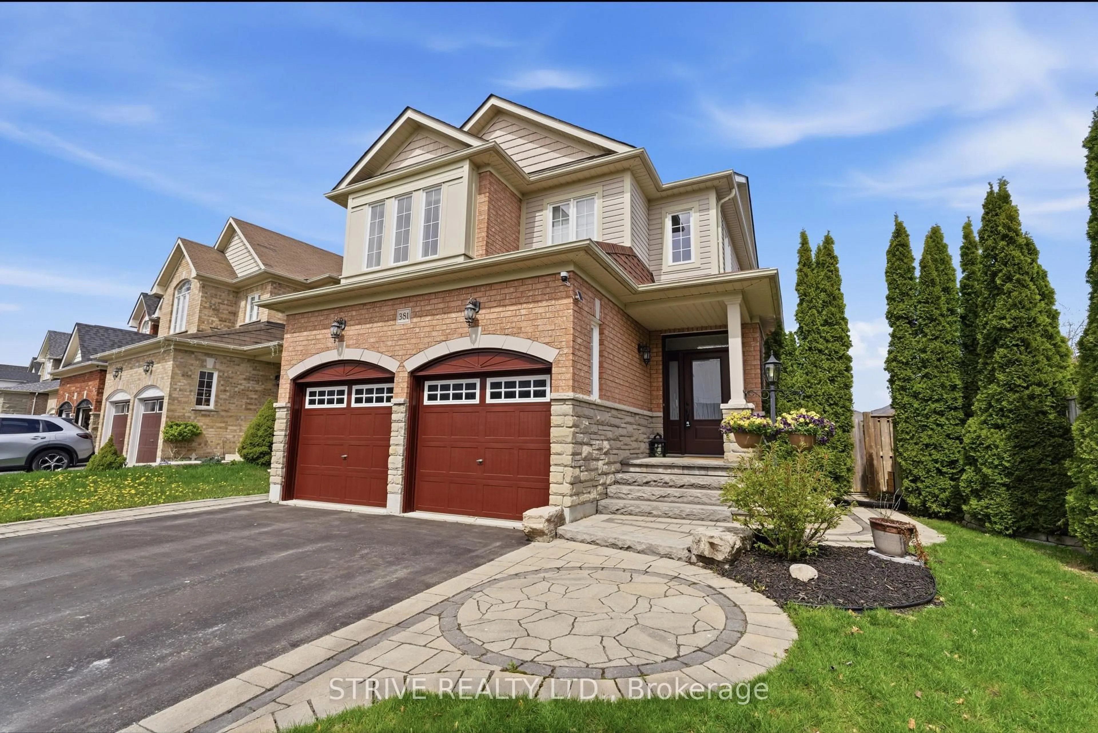 Home with brick exterior material, street for 381 West Scugog Lane, Clarington Ontario L1C 0G4