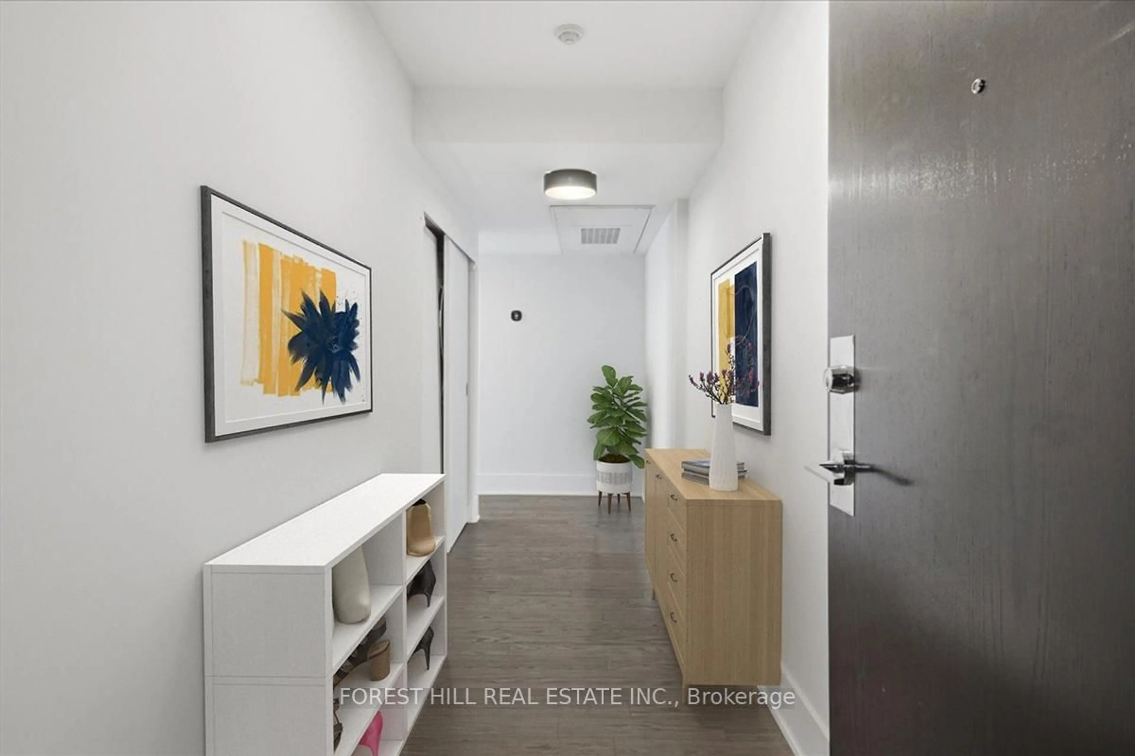 Indoor entryway for 233 Carlaw Ave #804, Toronto Ontario M4M 3N6