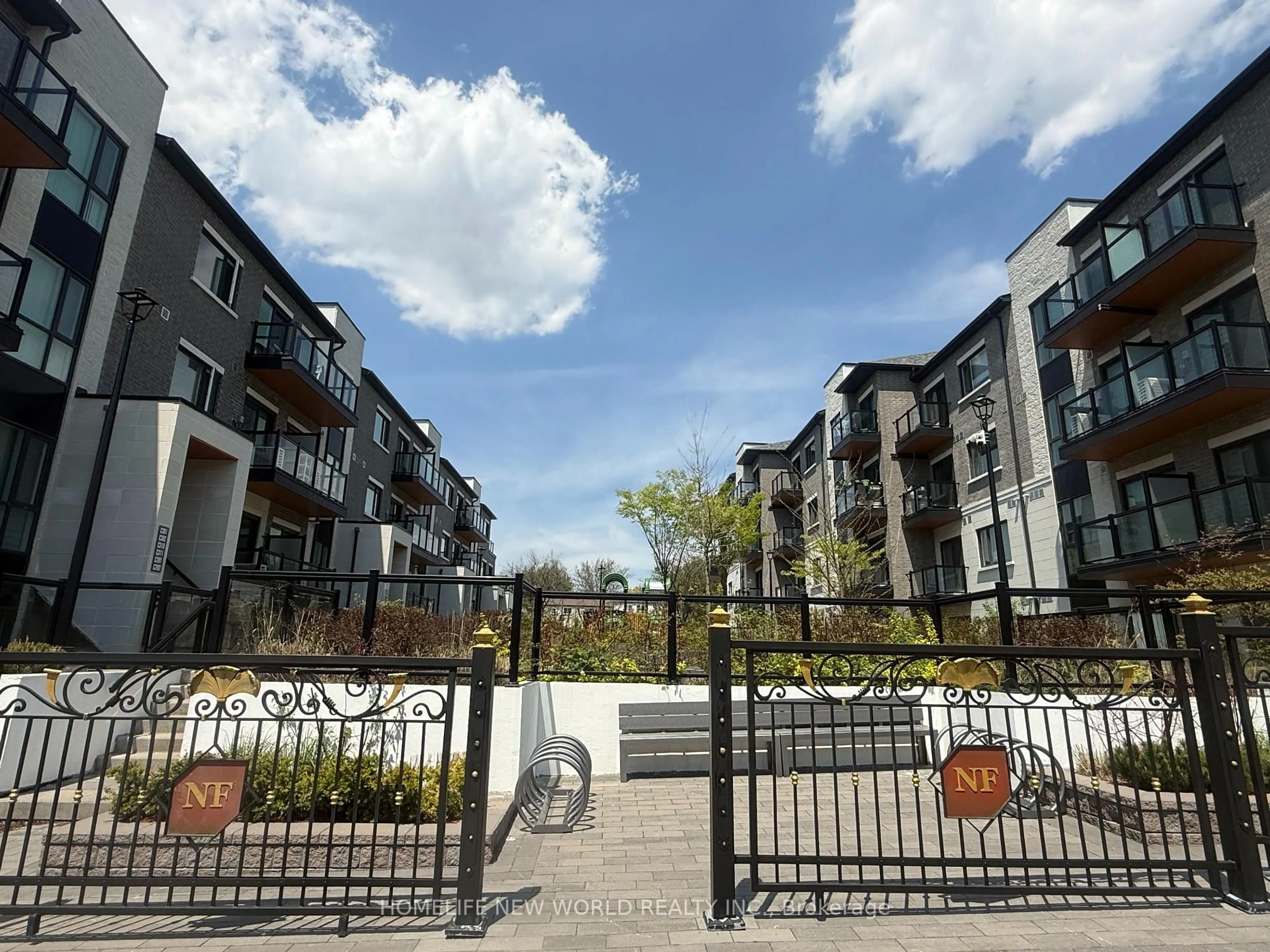 Patio, unknown for 60 Morecambe Gate #C319, Toronto Ontario M1W 0A9