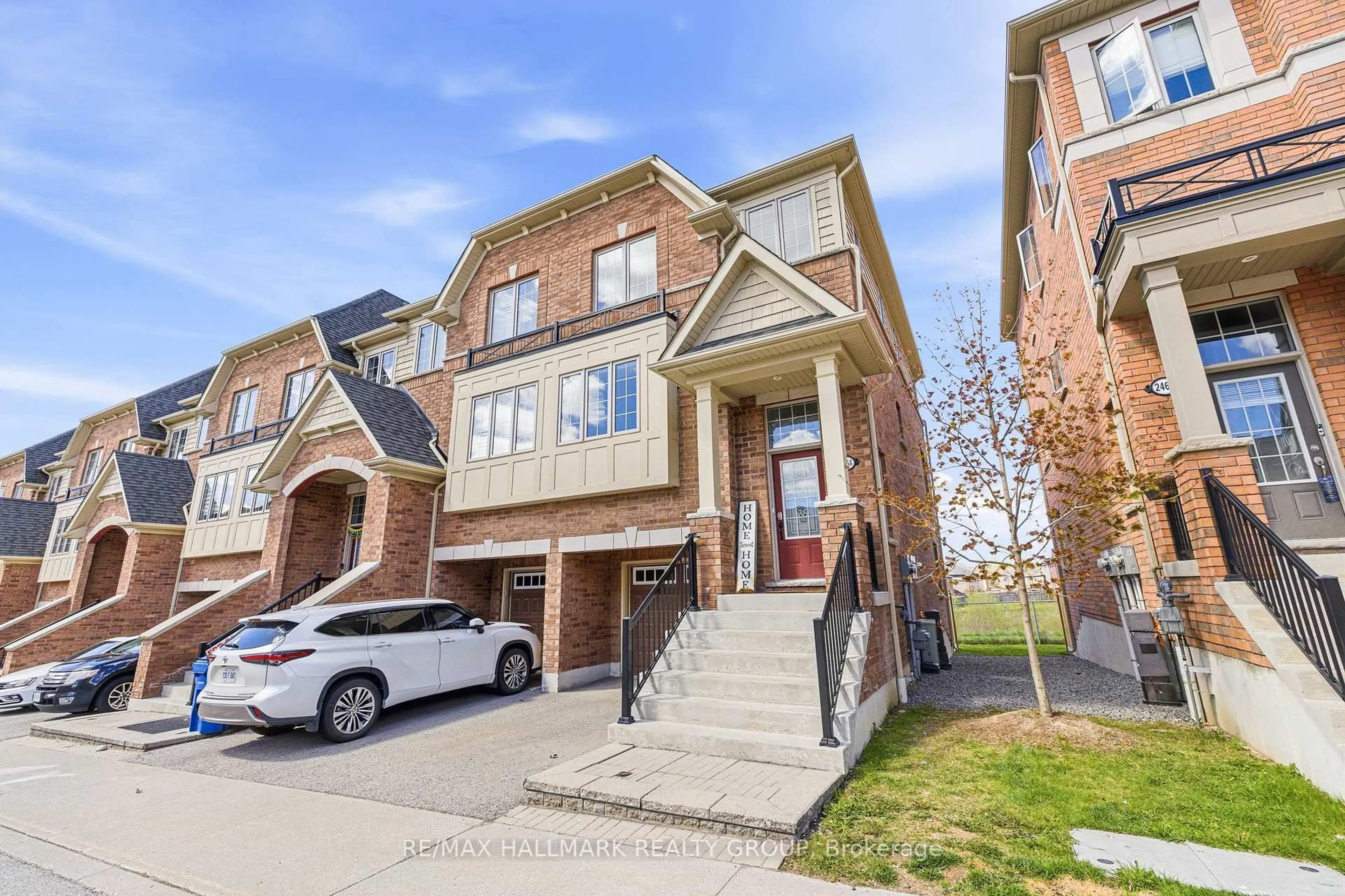 Home with brick exterior material, street for 2464 Bromus Path, Oshawa Ontario L1L 0K6