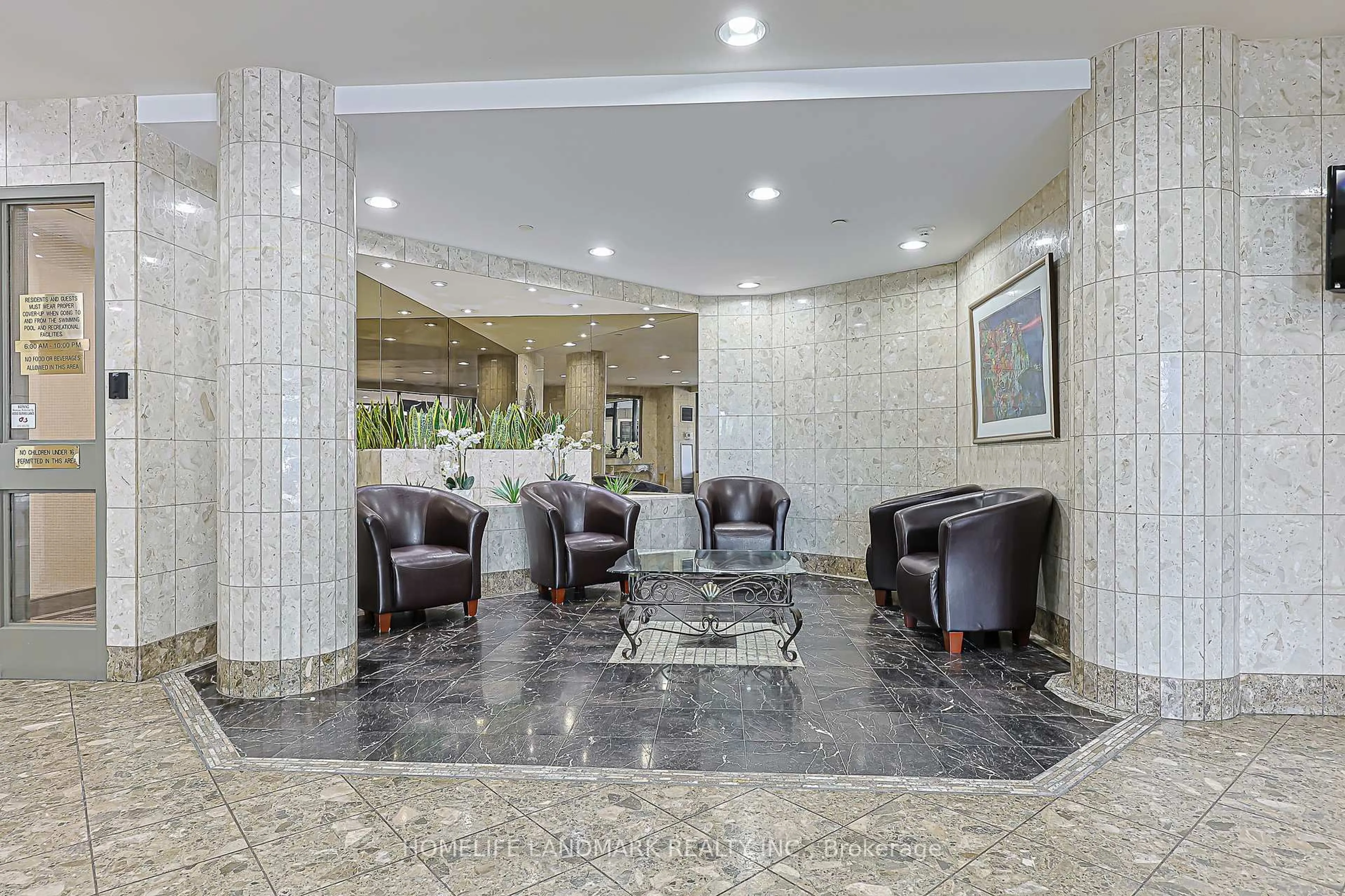 Lobby for 350 Alton Towers Circ #1413, Toronto Ontario M1V 5E3