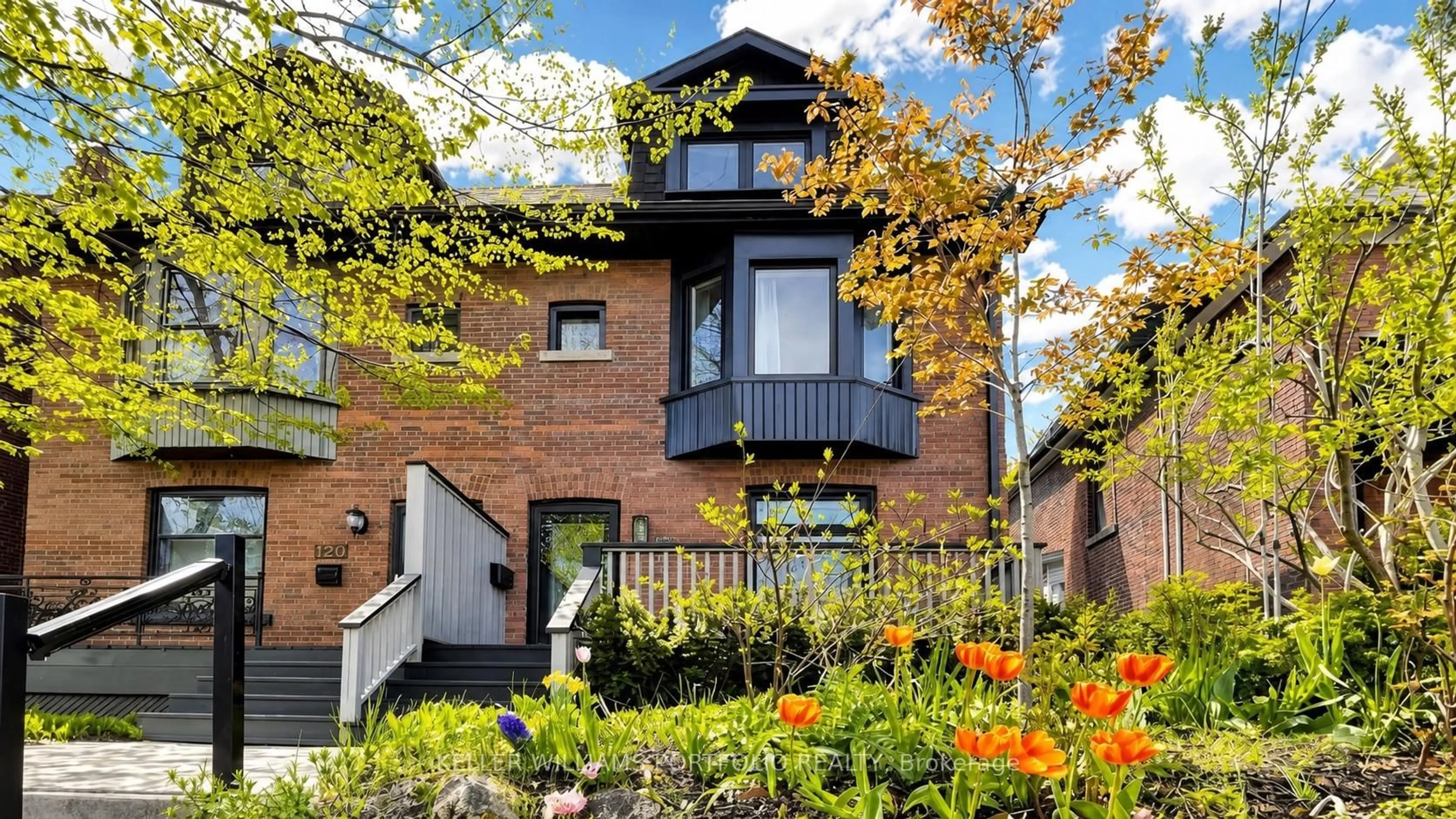 Home with brick exterior material, street for 122 Bertmount Ave, Toronto Ontario M4M 2X9