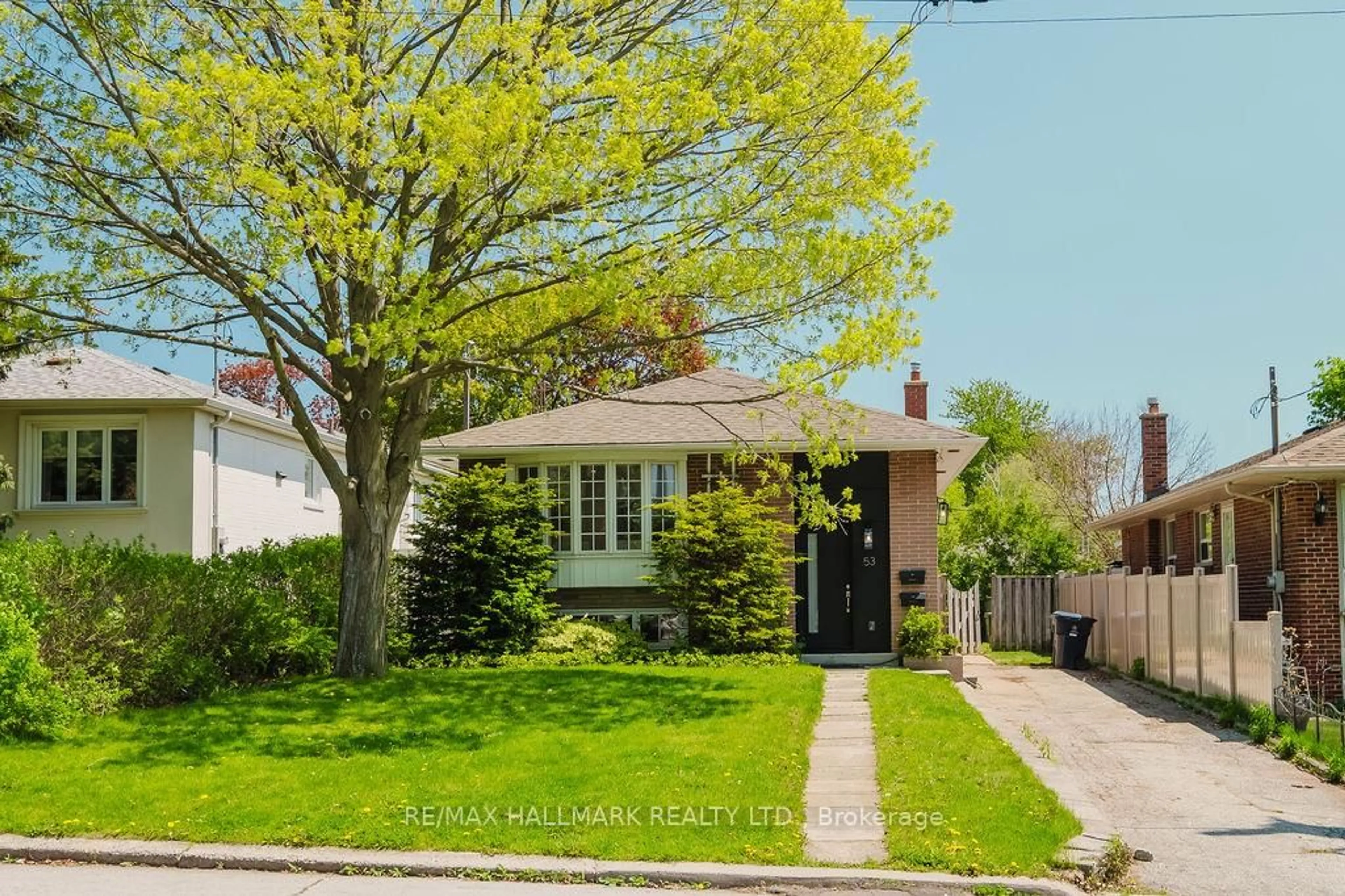 Home with brick exterior material, street for 53 Fraserton Cres, Toronto Ontario M1J 1S9