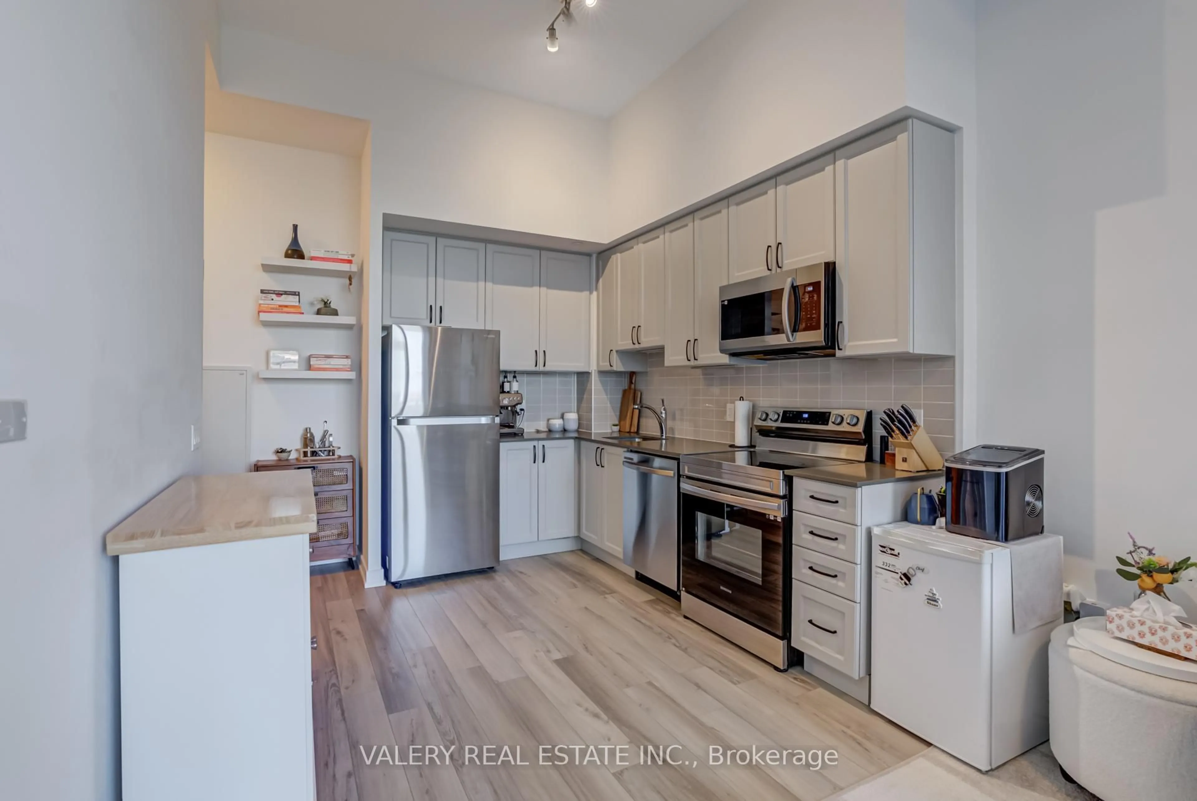 Open concept kitchen, unknown for 1480 BAYLY St #708, Pickering Ontario L1W 3R5