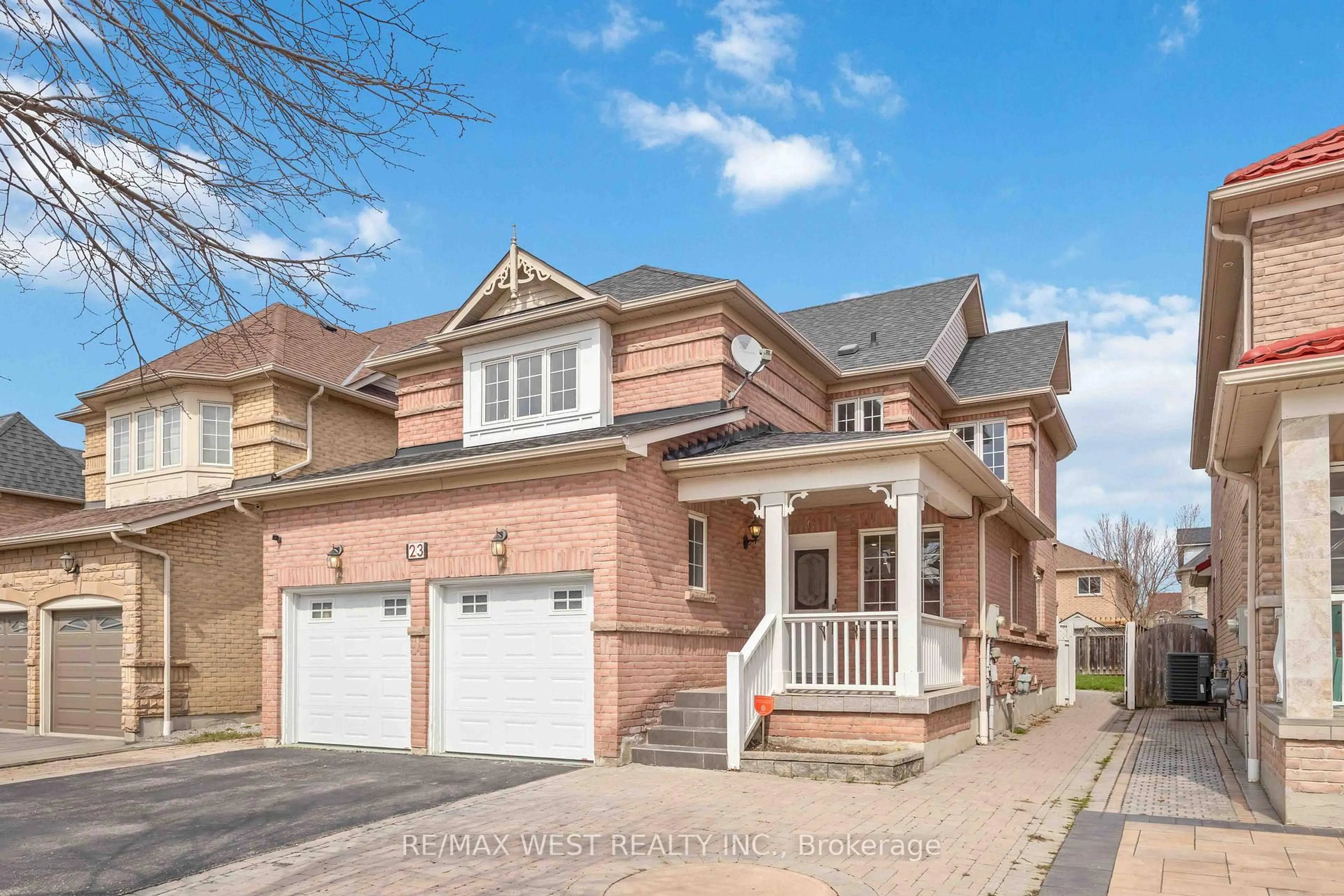 Home with brick exterior material, street for 23 Gloria Cres, Whitby Ontario L1P 1V4