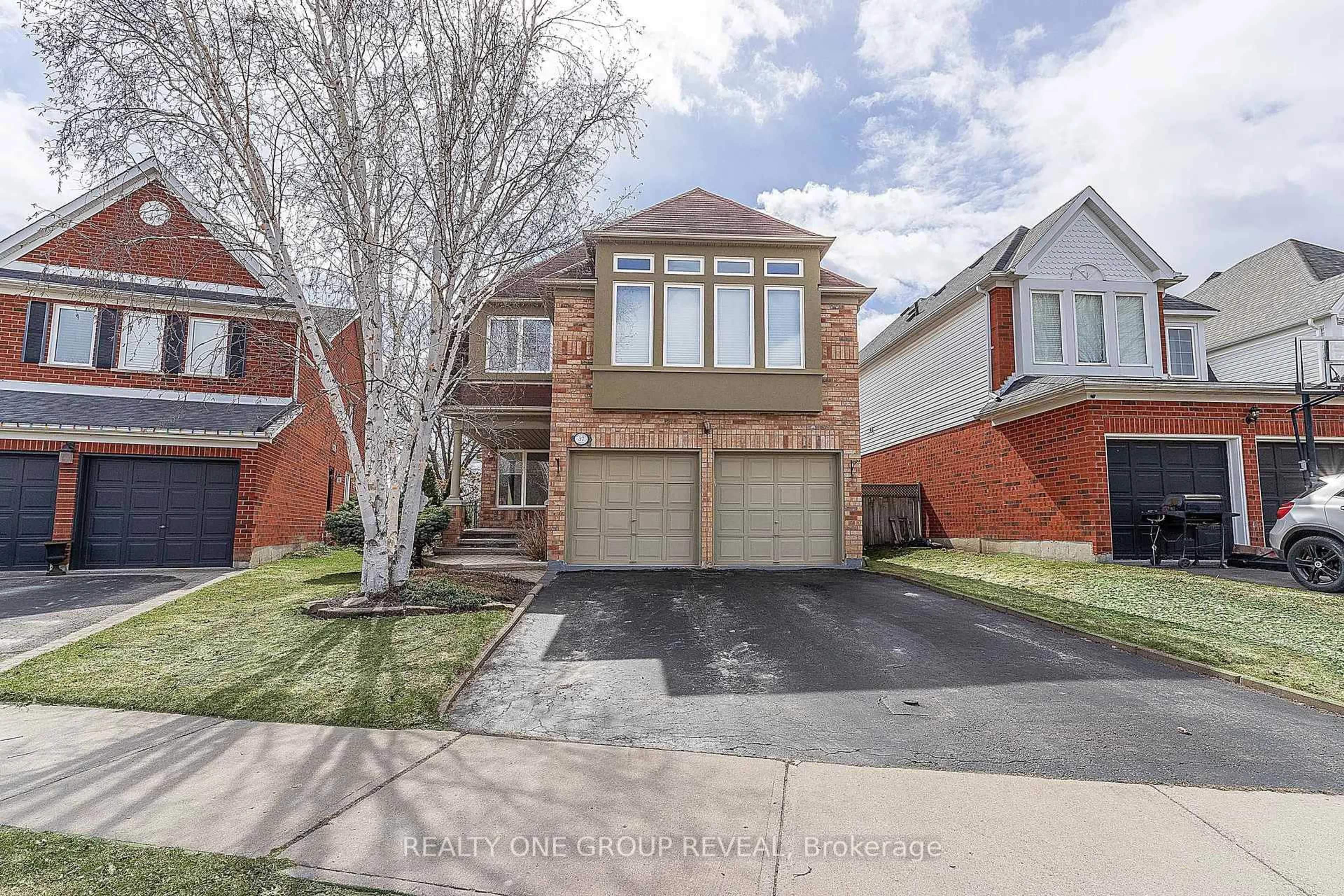 Home with brick exterior material, street for 37 Wetherburn Dr, Whitby Ontario L1P 1M7
