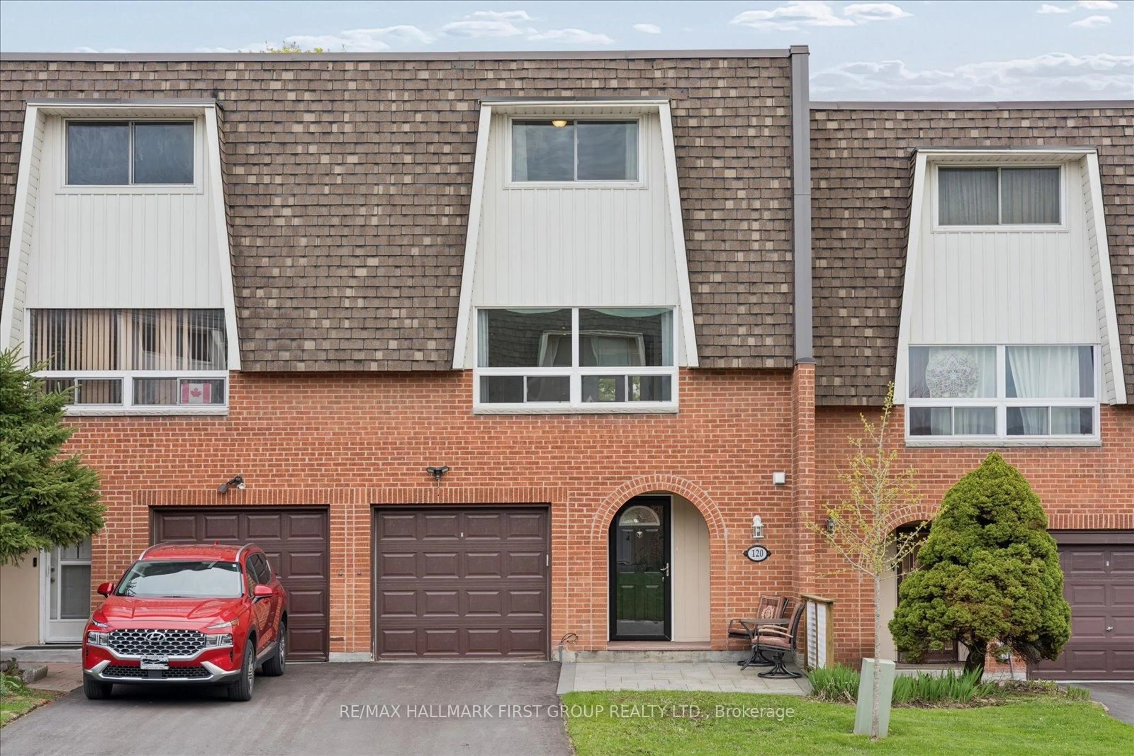Home with brick exterior material, street for 120 Deacon Lane, Ajax Ontario L1S 2T3