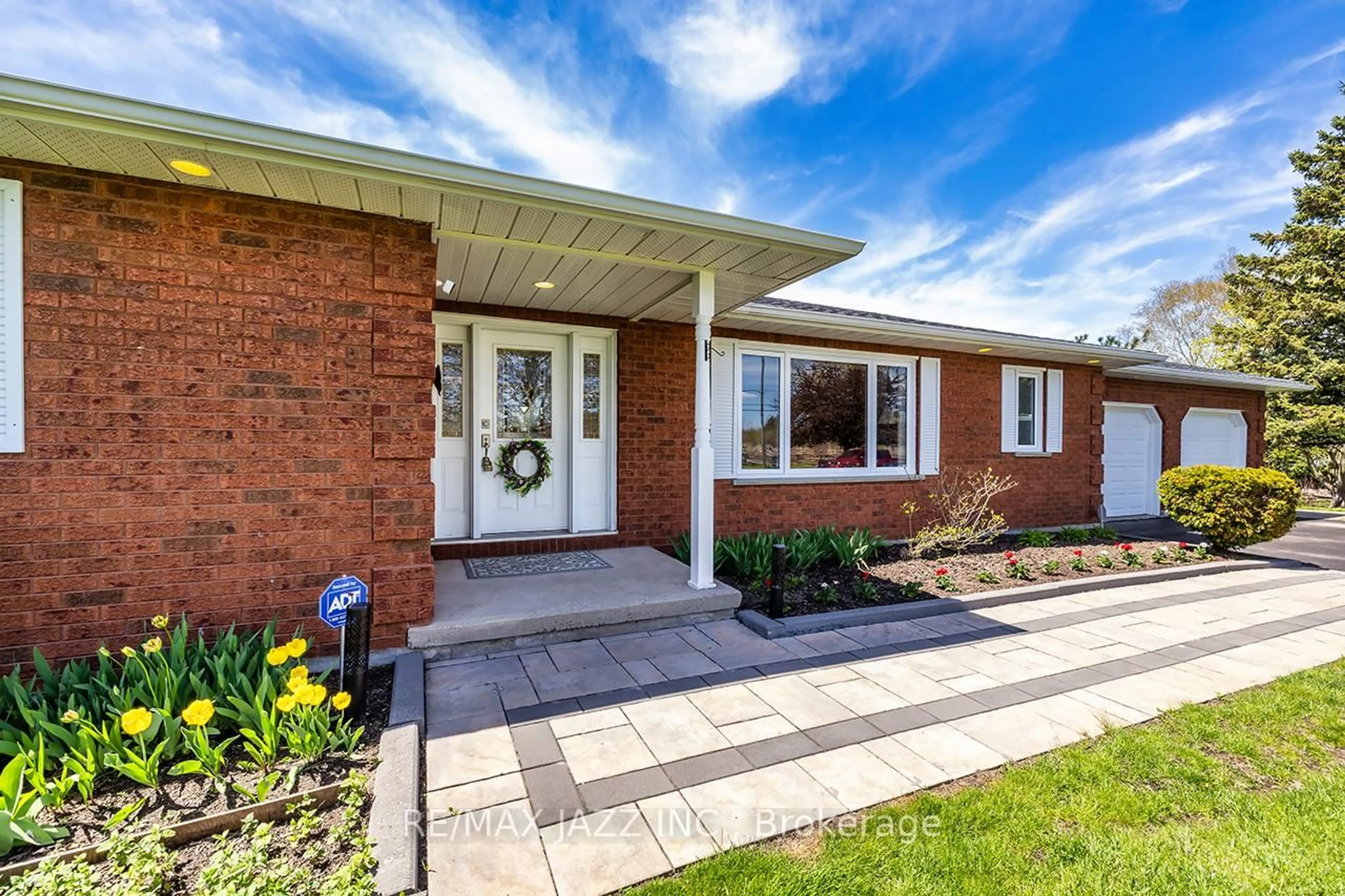 Home with brick exterior material, street for 4838 Old Scugog Rd, Clarington Ontario L1C 3K2
