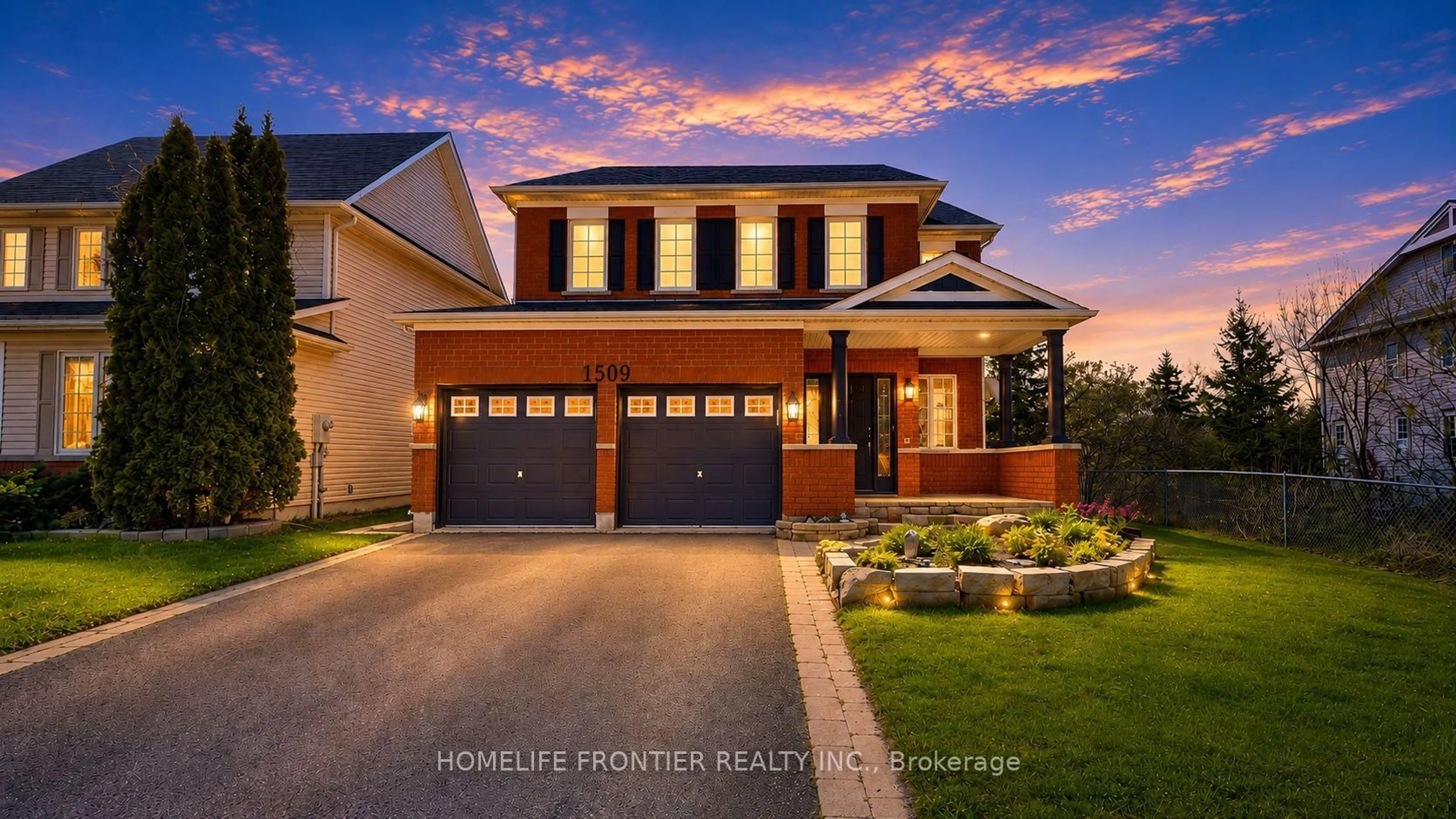 Home with brick exterior material, street for 1509 Aldergrove Dr, Oshawa Ontario L1K 2Y4