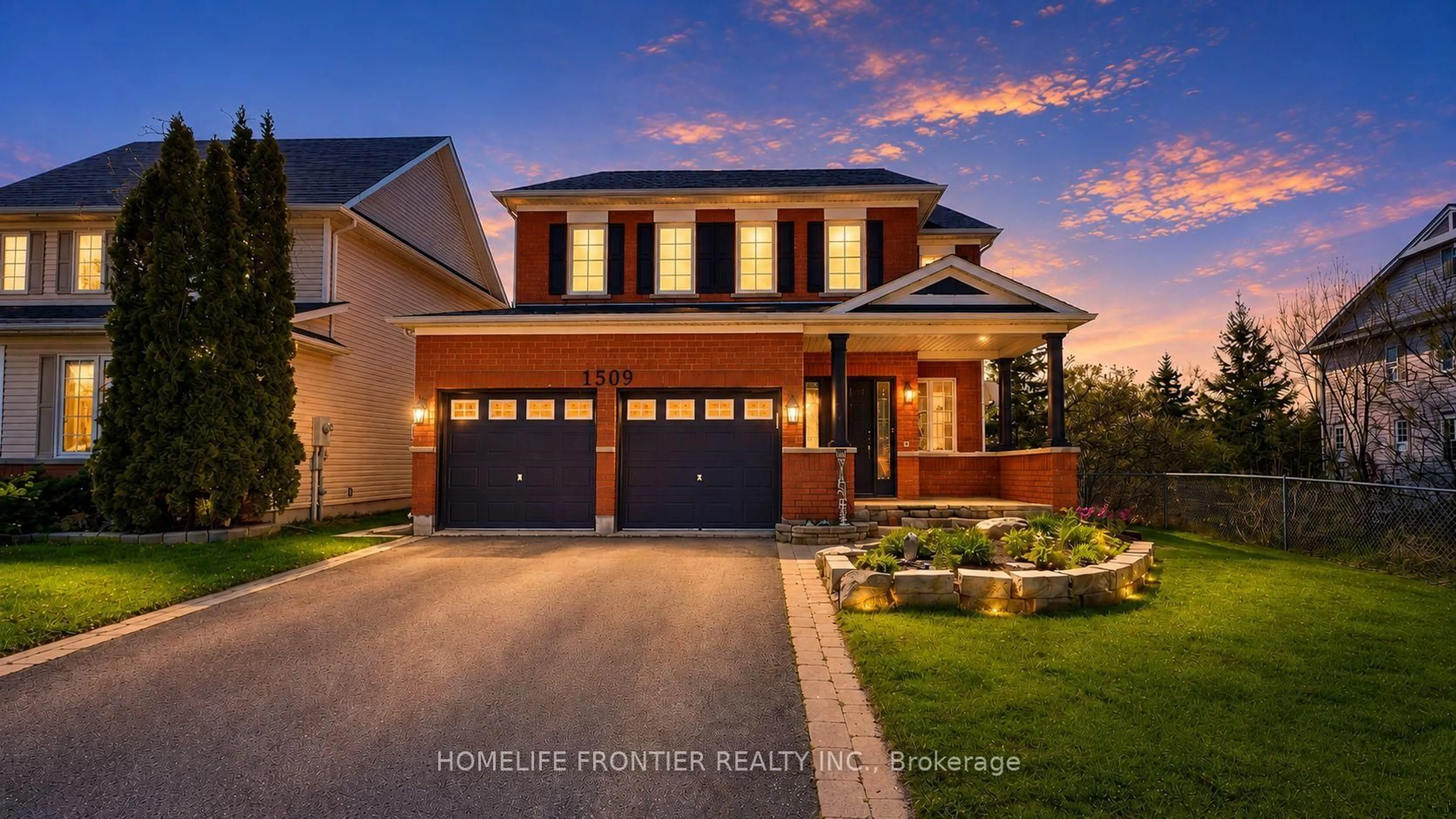 Home with brick exterior material, street for 1509 Aldergrove Dr, Oshawa Ontario L1K 2Y4