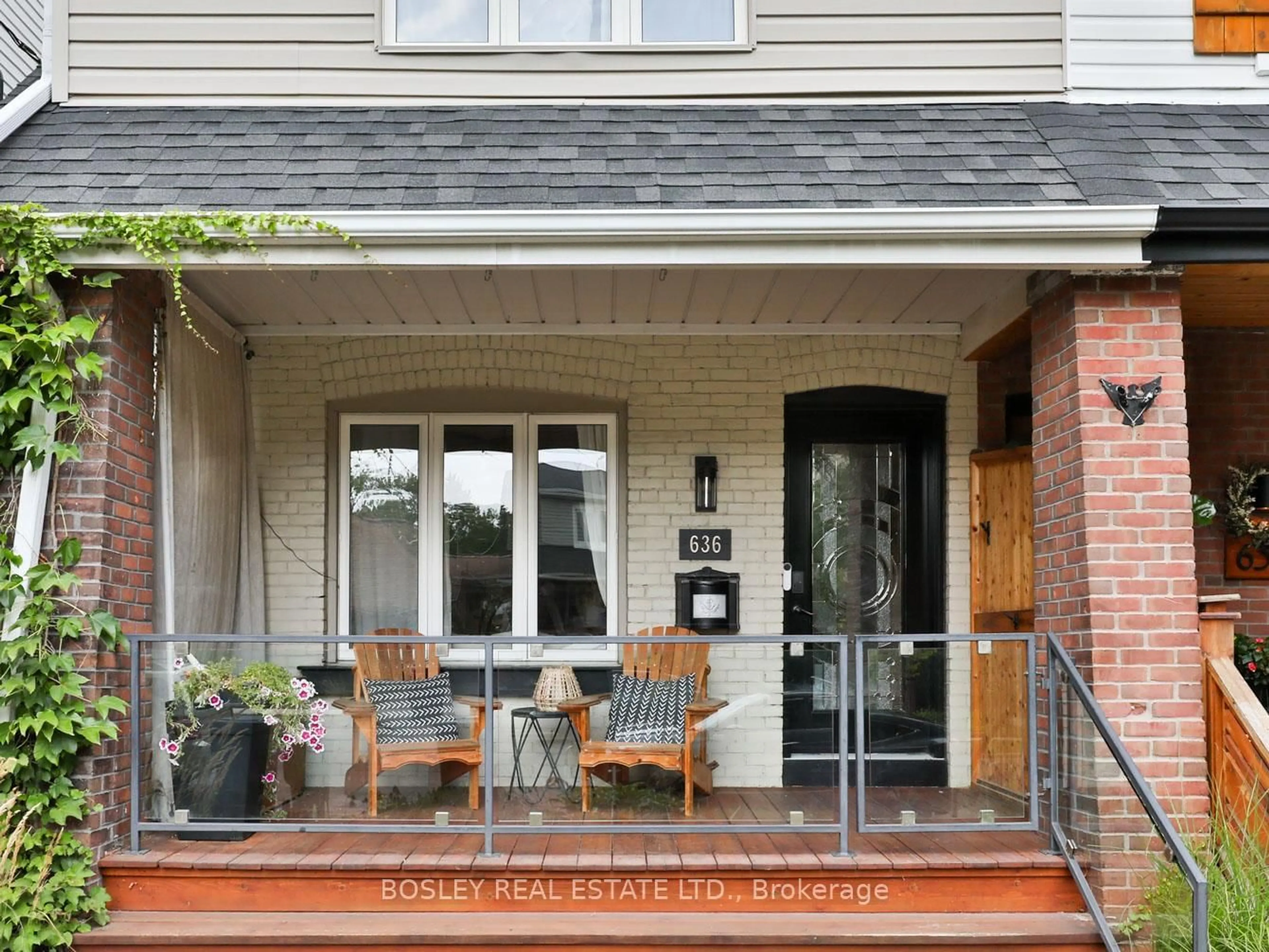 Home with brick exterior material, street for 636 Glebeholme Blvd, Toronto Ontario M4C 1V6