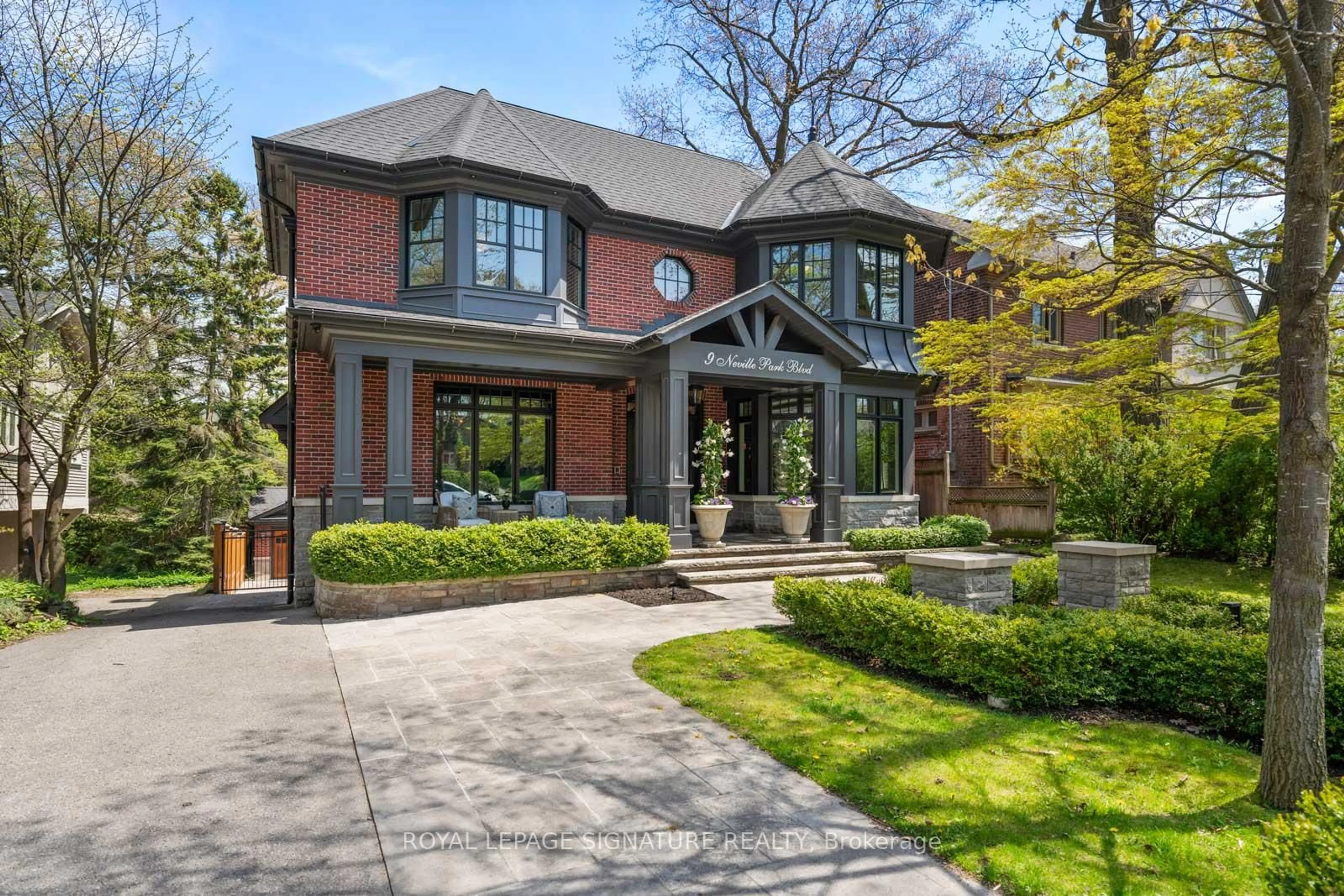 Home with brick exterior material, street for 9 Neville Park Blvd, Toronto Ontario M4E 3P5