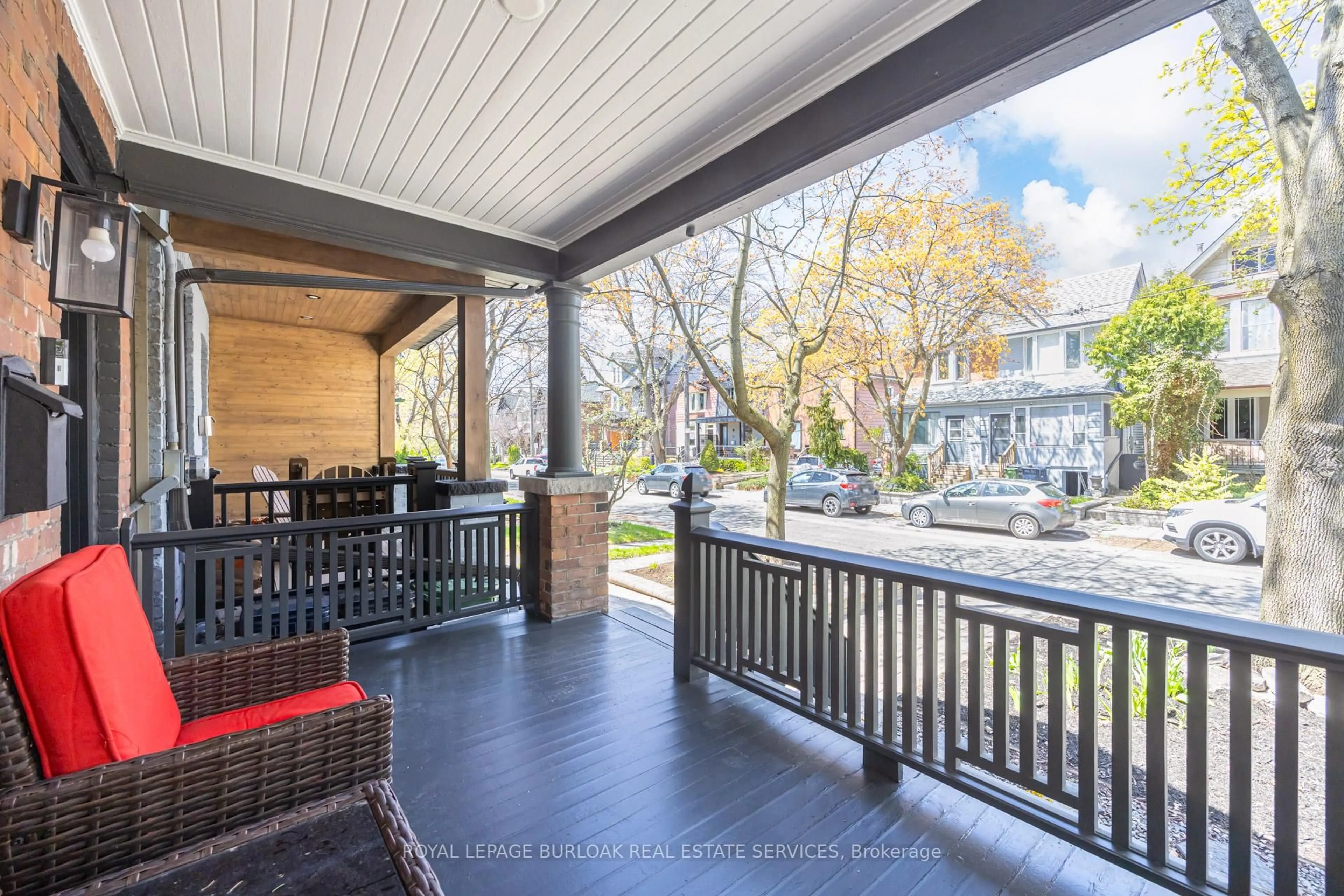 Patio, street for 103 Harcourt Ave, Toronto Ontario M4J 1J3