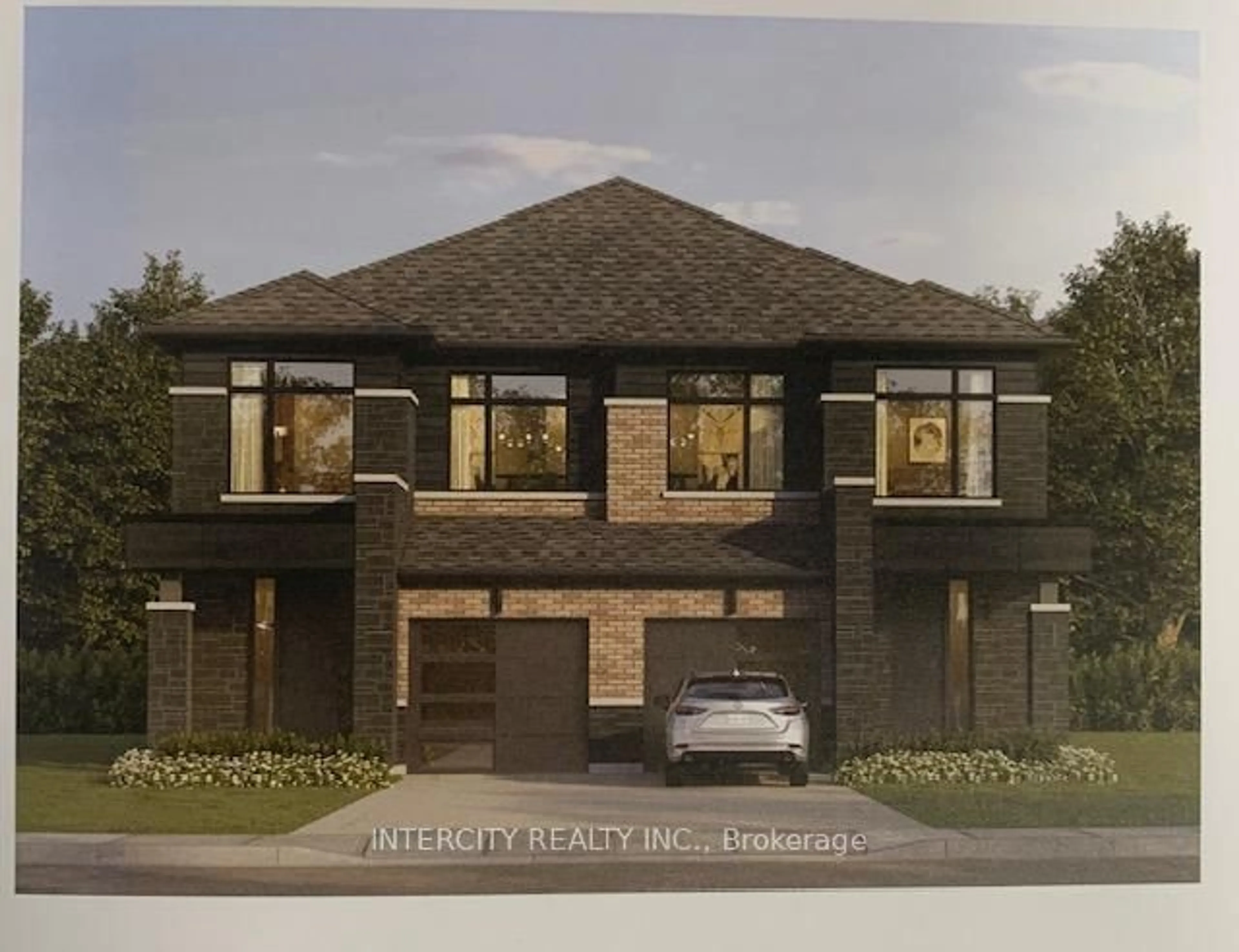 Home with brick exterior material, street for Lot 84R Michael Klein St, Whitby Ontario L1M 1Z5