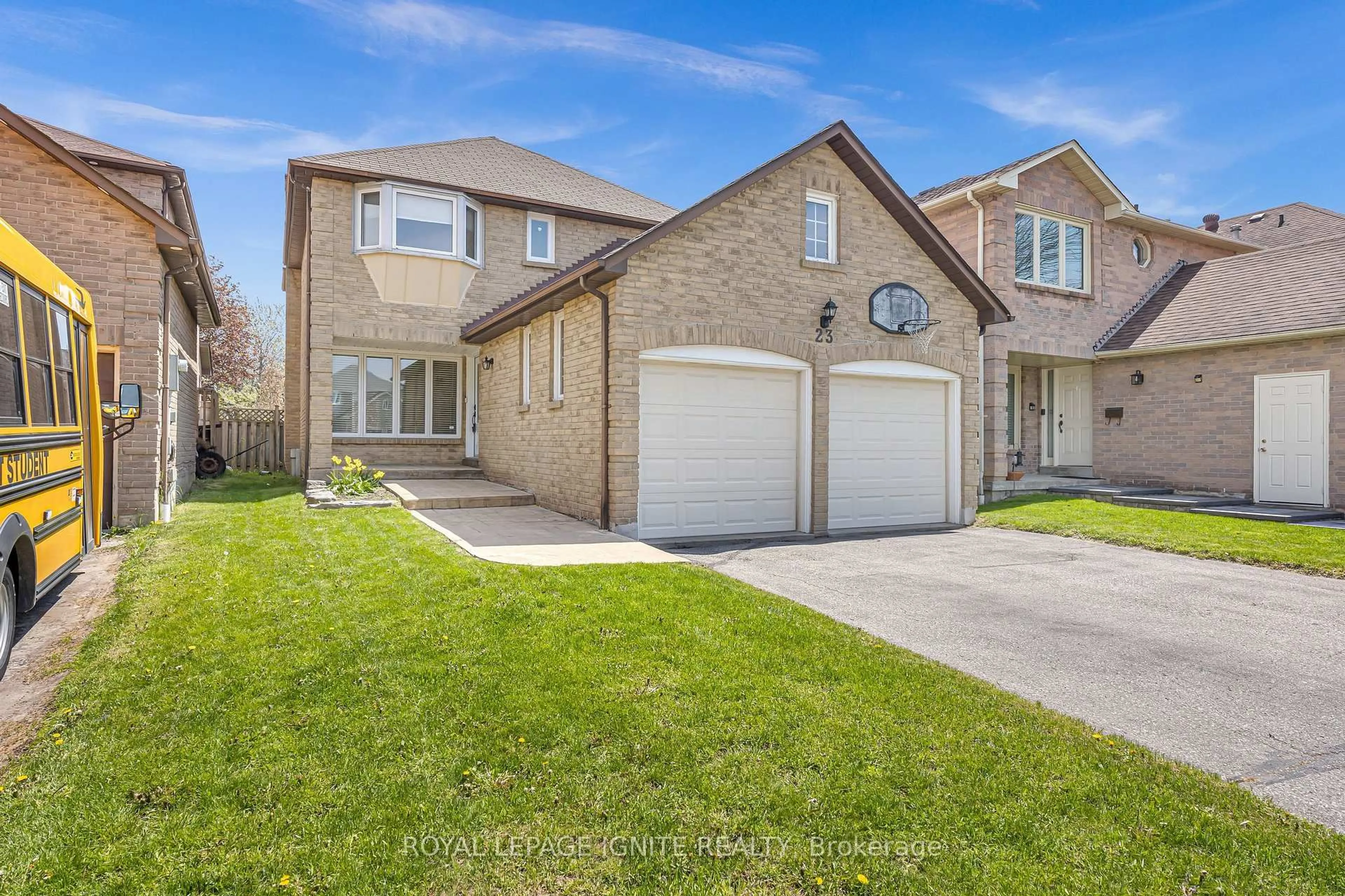 Home with brick exterior material, street for 23 Shallice Crt, Toronto Ontario M1B 4W7