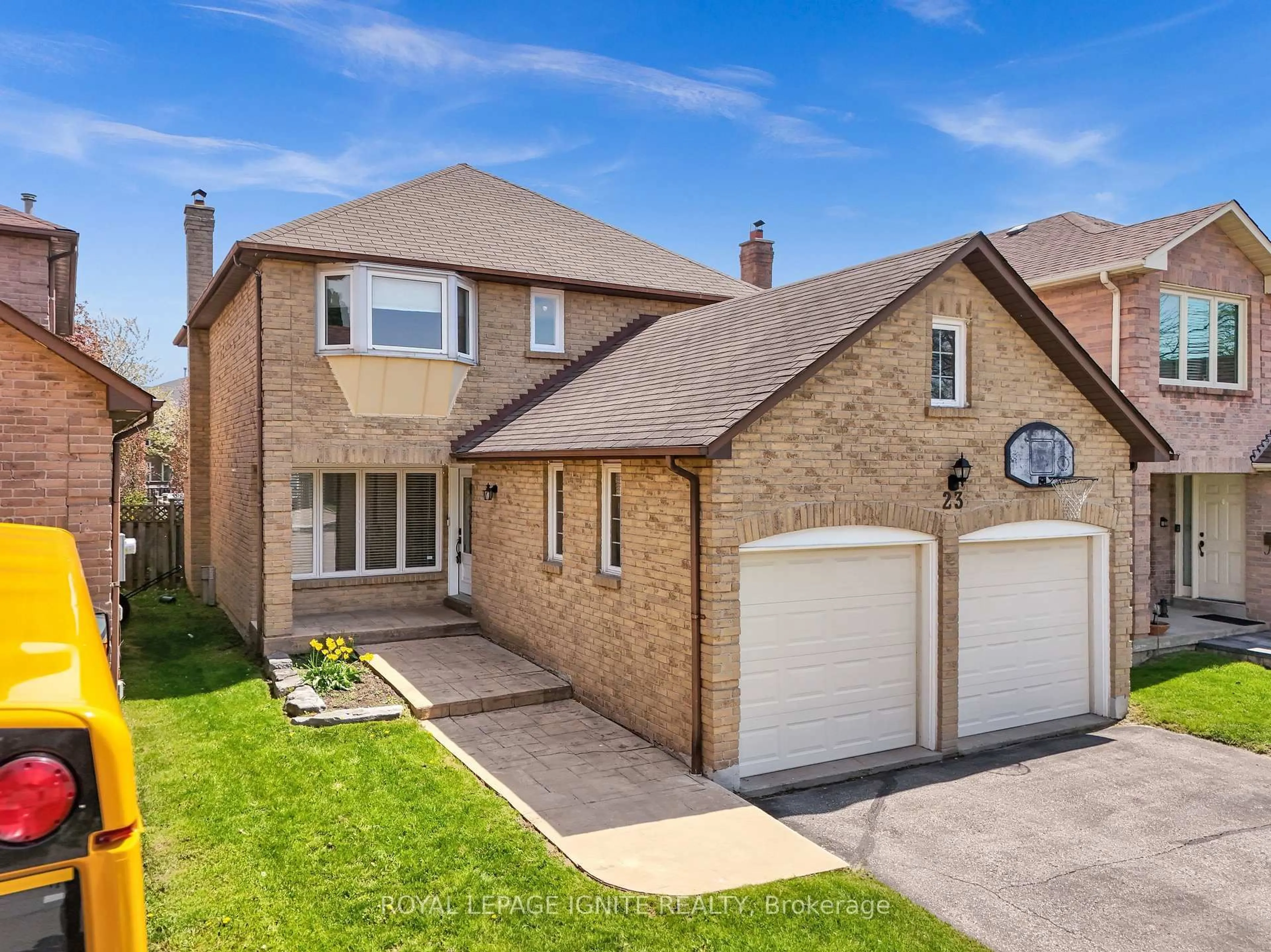 Home with brick exterior material, street for 23 Shallice Crt, Toronto Ontario M1B 4W7